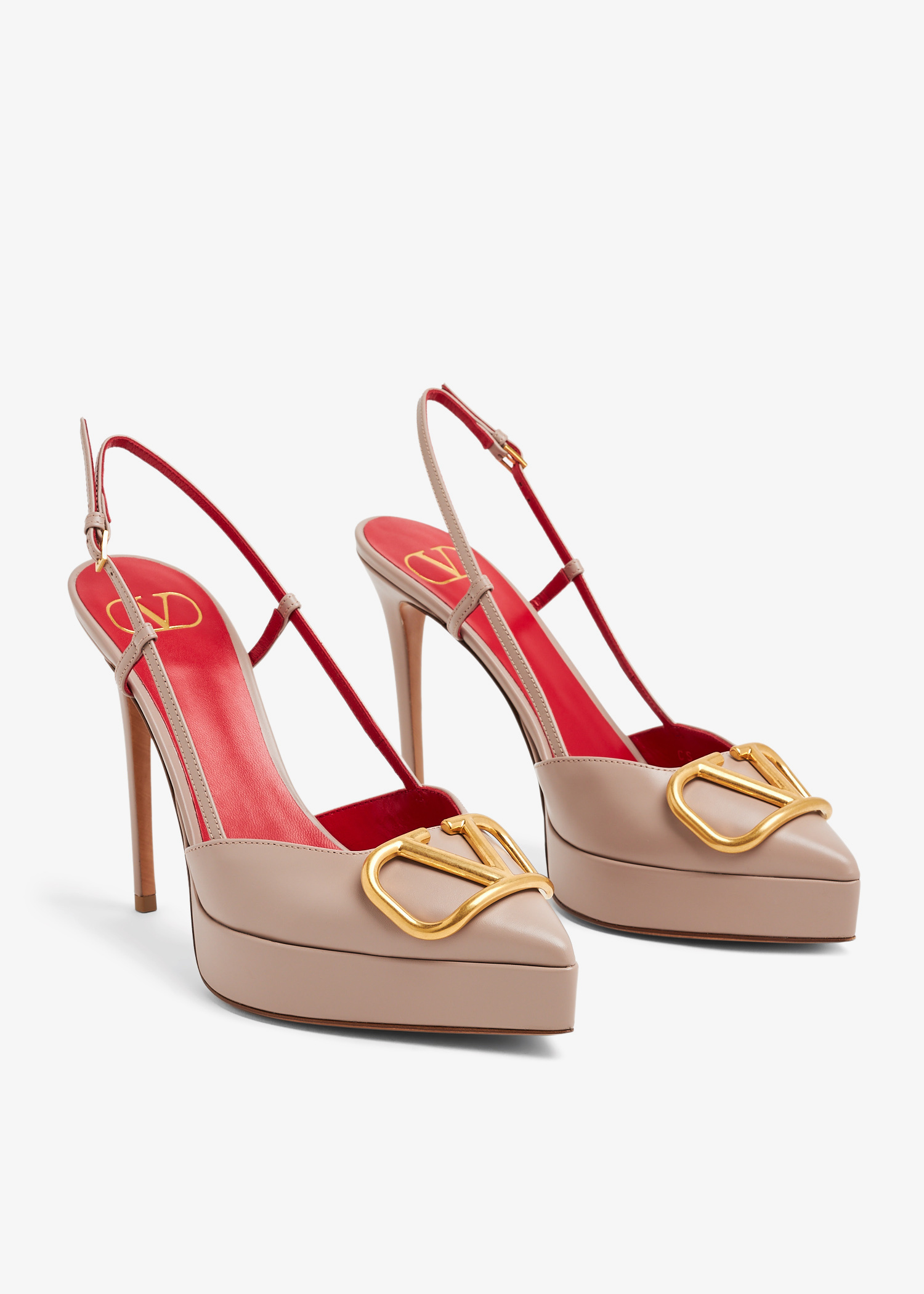 VIP【送料関税込】VALENTINO GARAVANI VLOGO SIGNATURE PUMPS Valentino Garavani VLogo Signature slingback pumps for Women