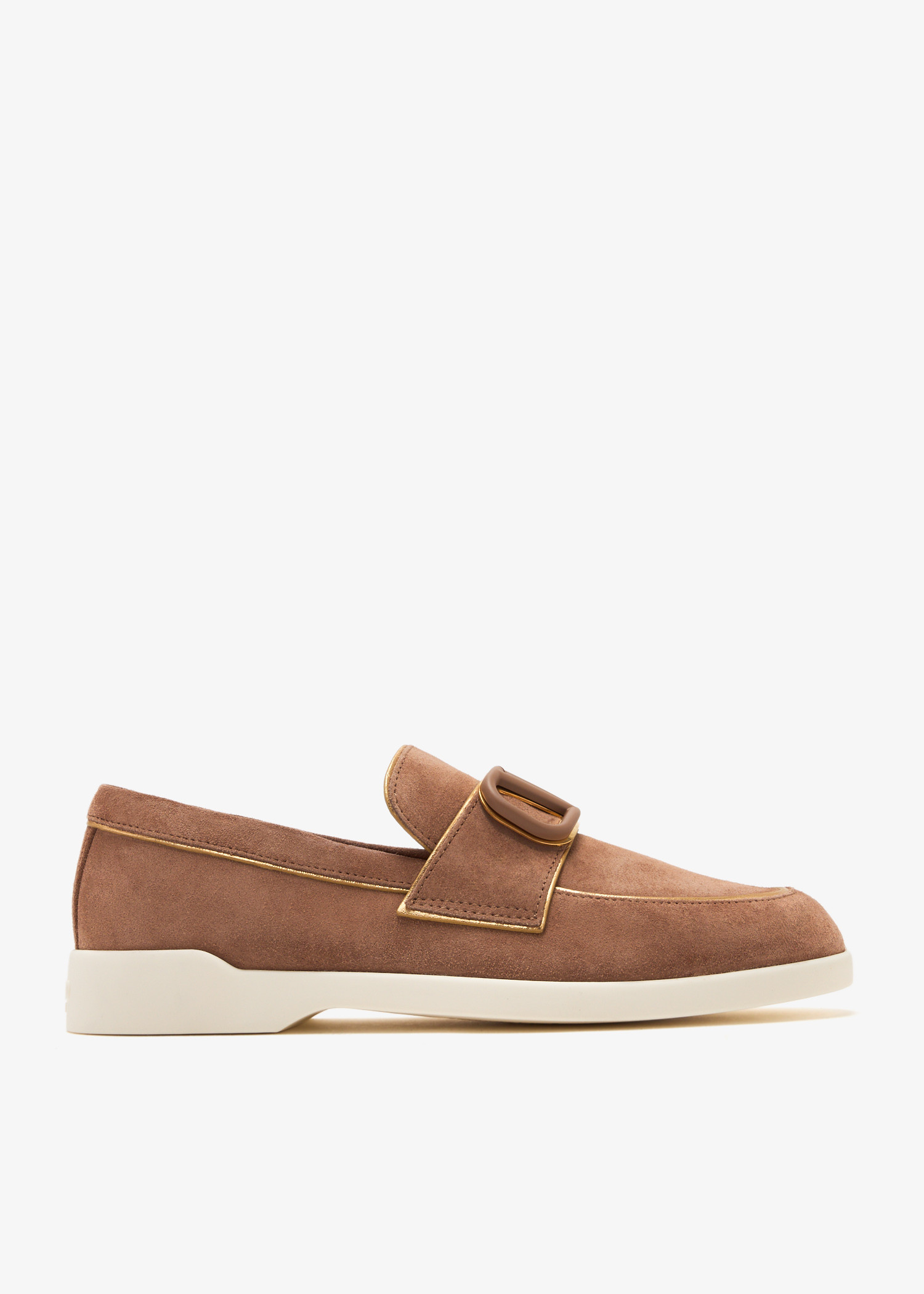Valentino Garavani Leisure Flows loafers for Women - Brown in KSA