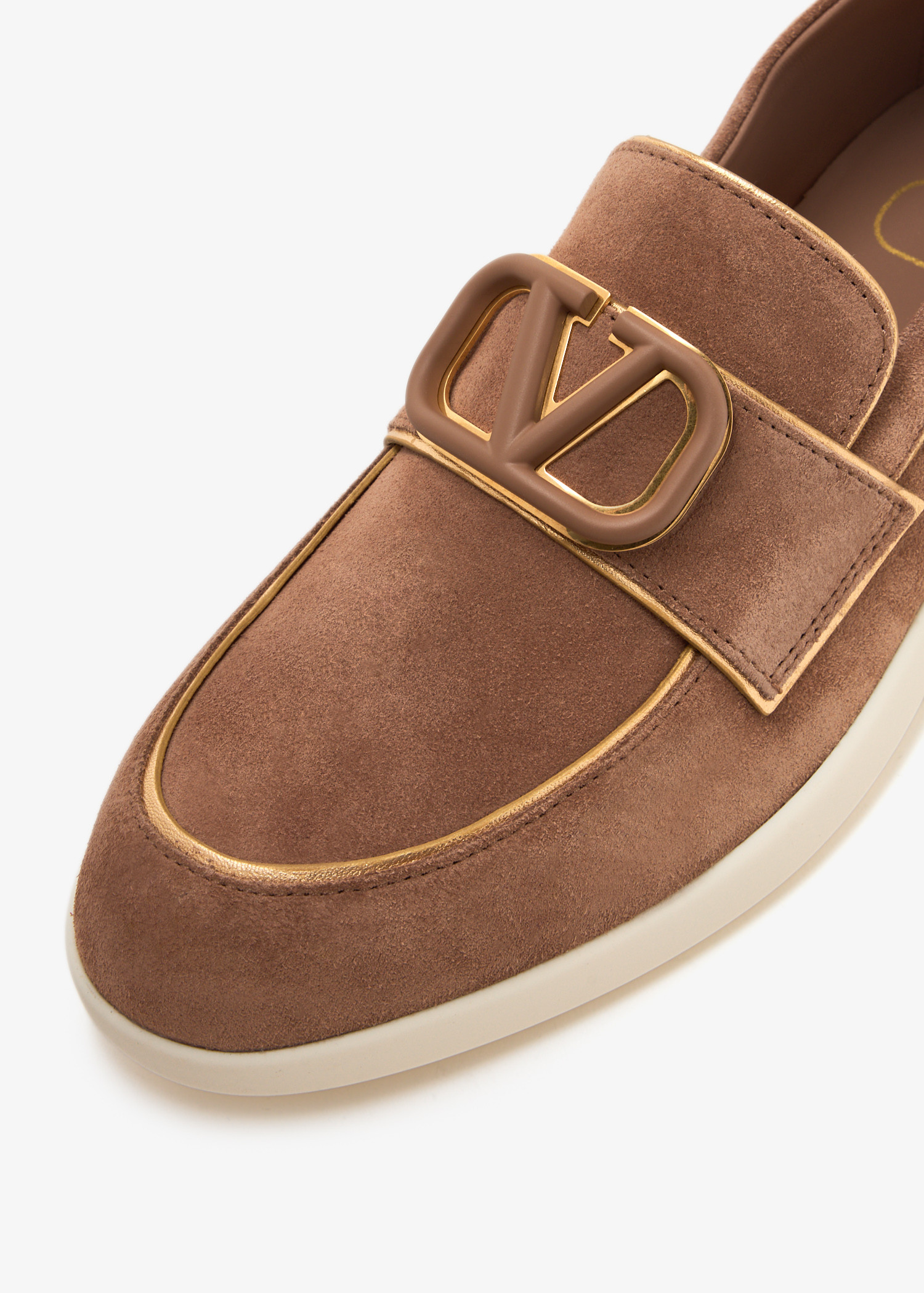 Valentino Garavani Leisure Flows loafers for Women - Brown in KSA