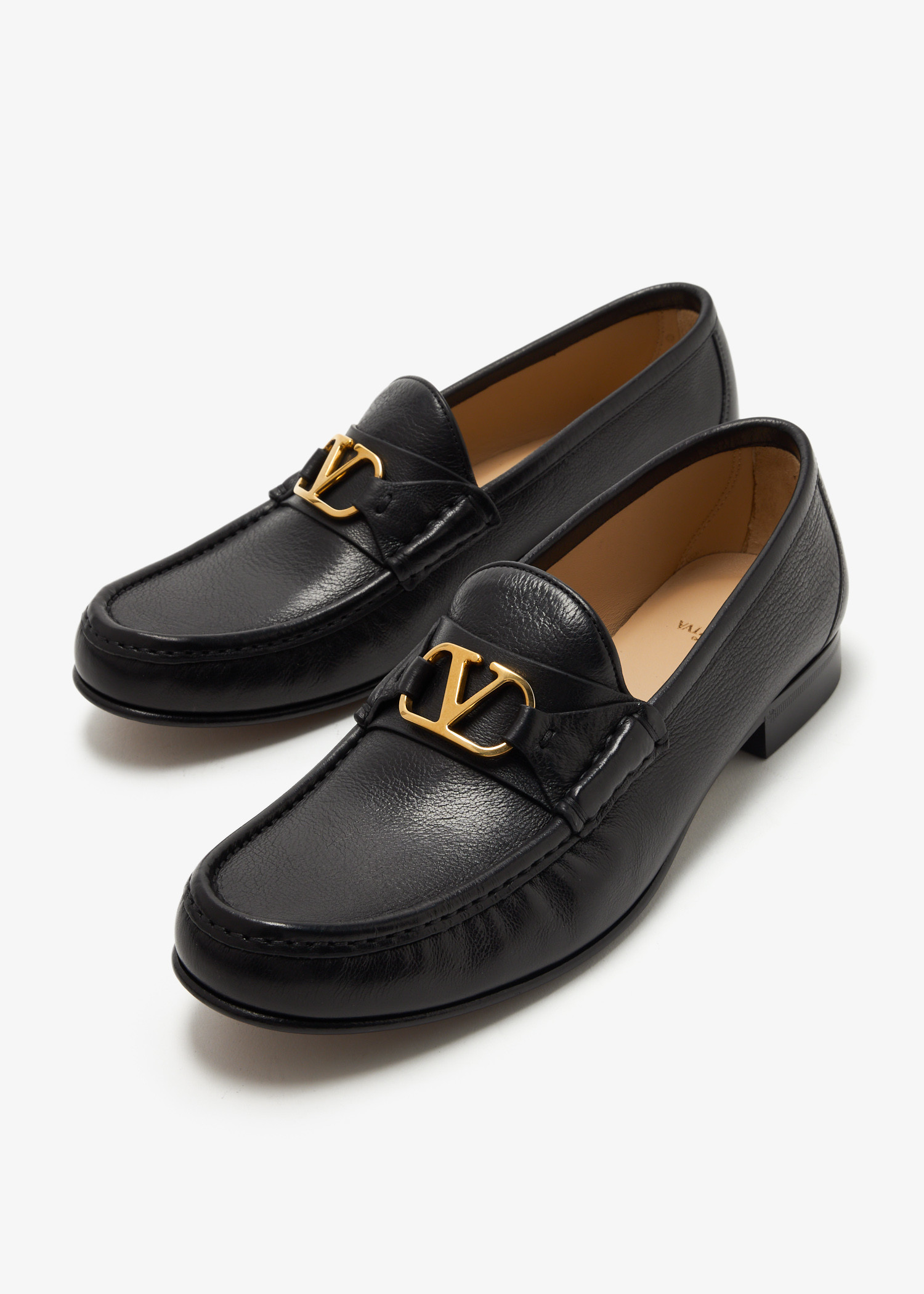Valentino Garavani VLogo Signature loafers for Women - Black