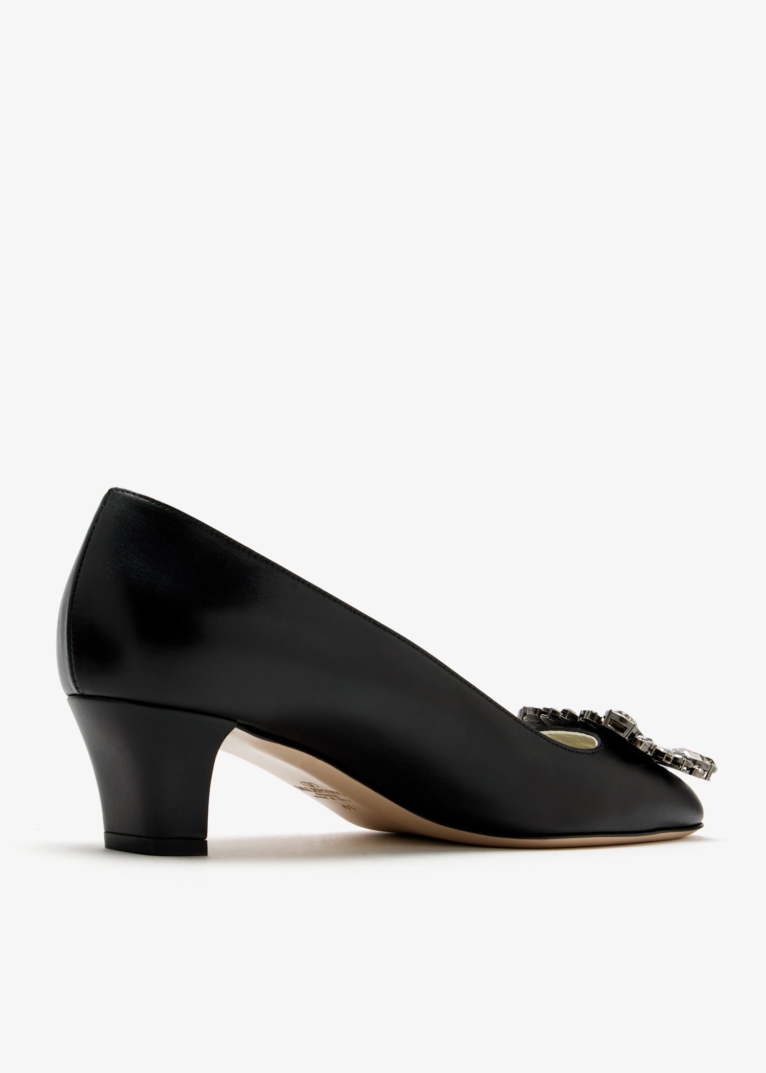 パンプス VALENTINO Black leather Preshoes pumps (7W2S0MC6DHS 9TJ) Black leather Preshoes pumps – G&B