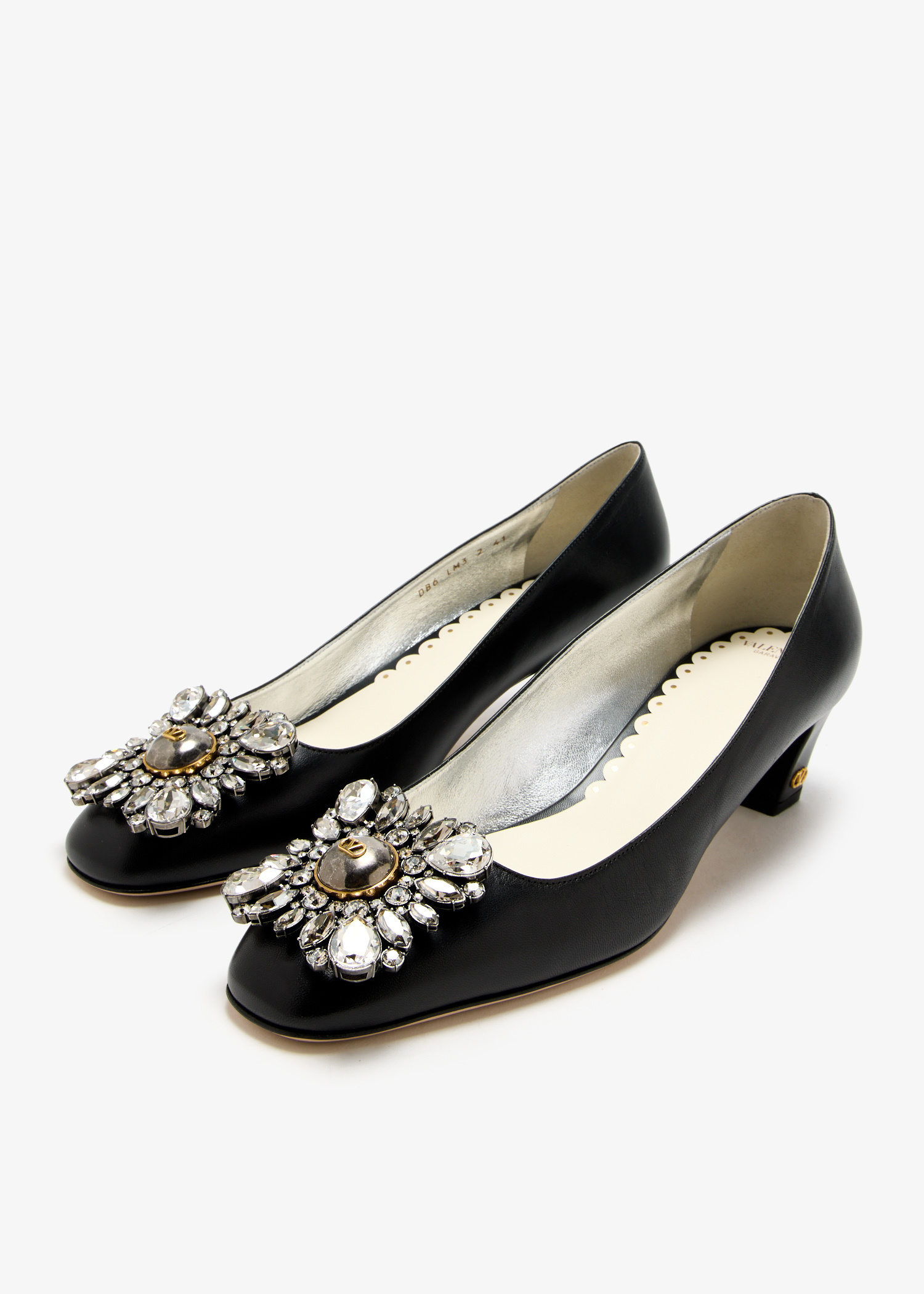 パンプス VALENTINO BLACK LEATHER PRESHOES PUMPS ws0mc6dhs9tj_1.jpg?ts=