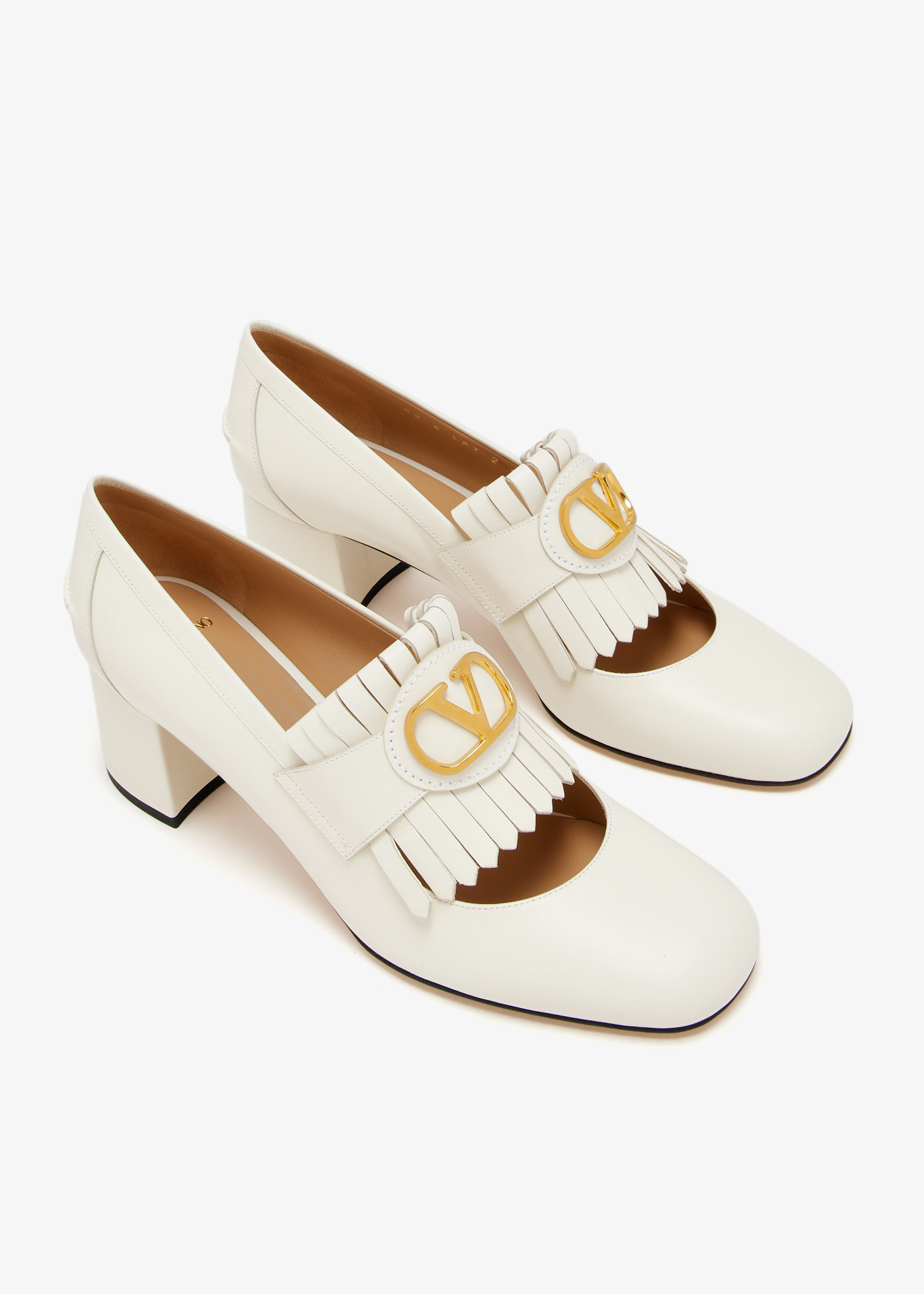 Valentino Garavani VLogo signature pumps for Women - White