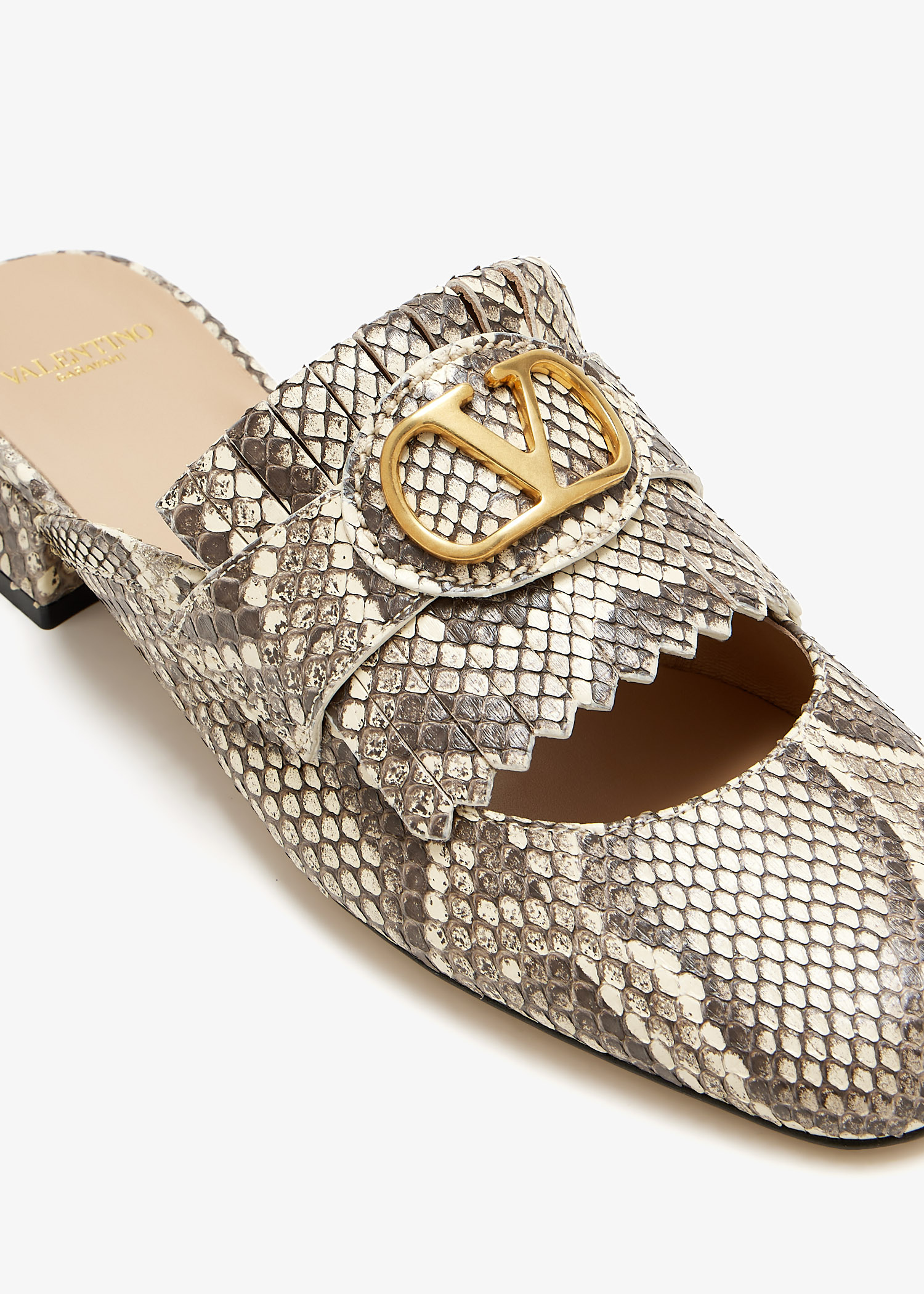 Valentino Garavani VLogo Signature mules for Women - Animal