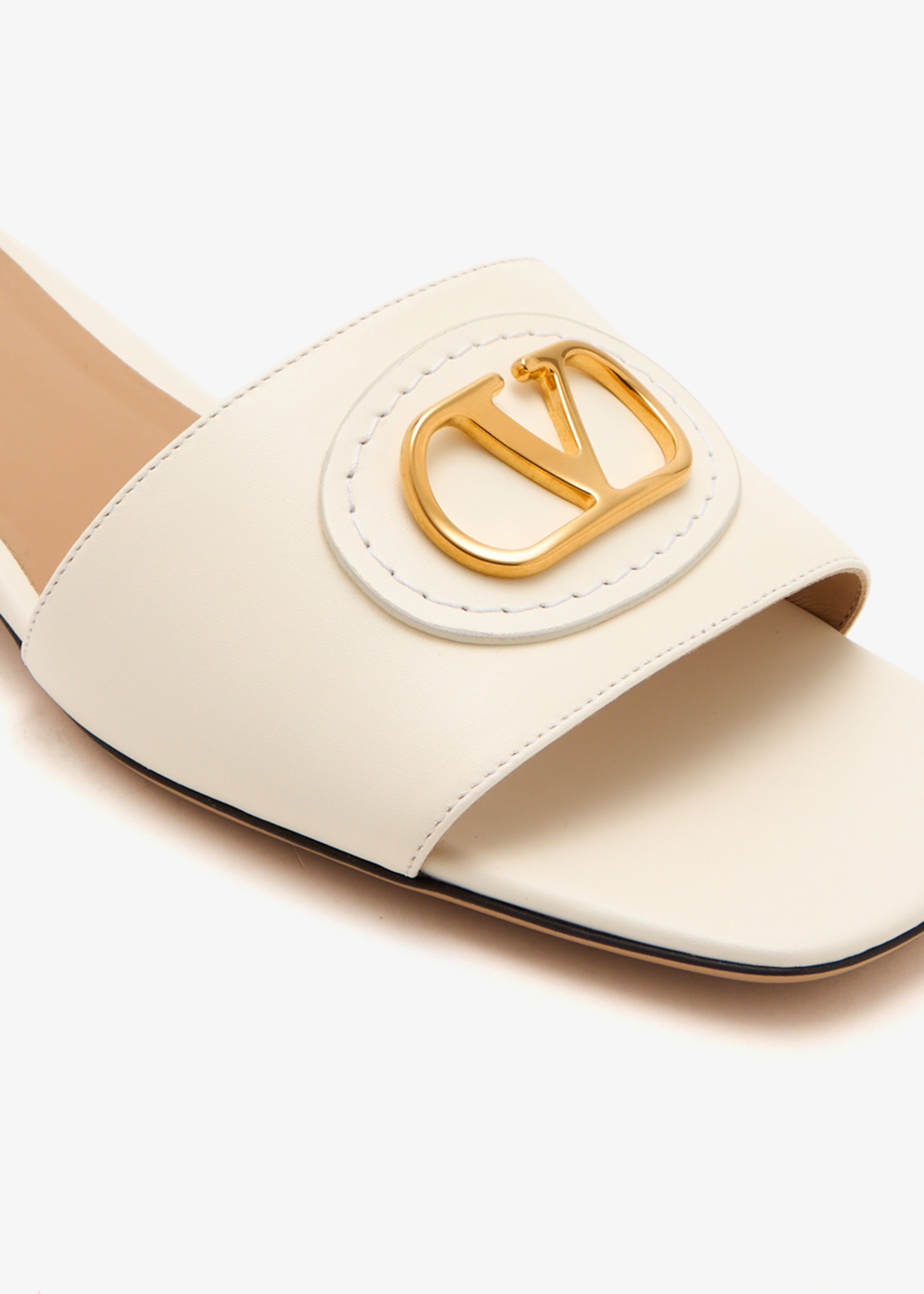 Valentino Garavani VLogo Signature sandals for Women - White