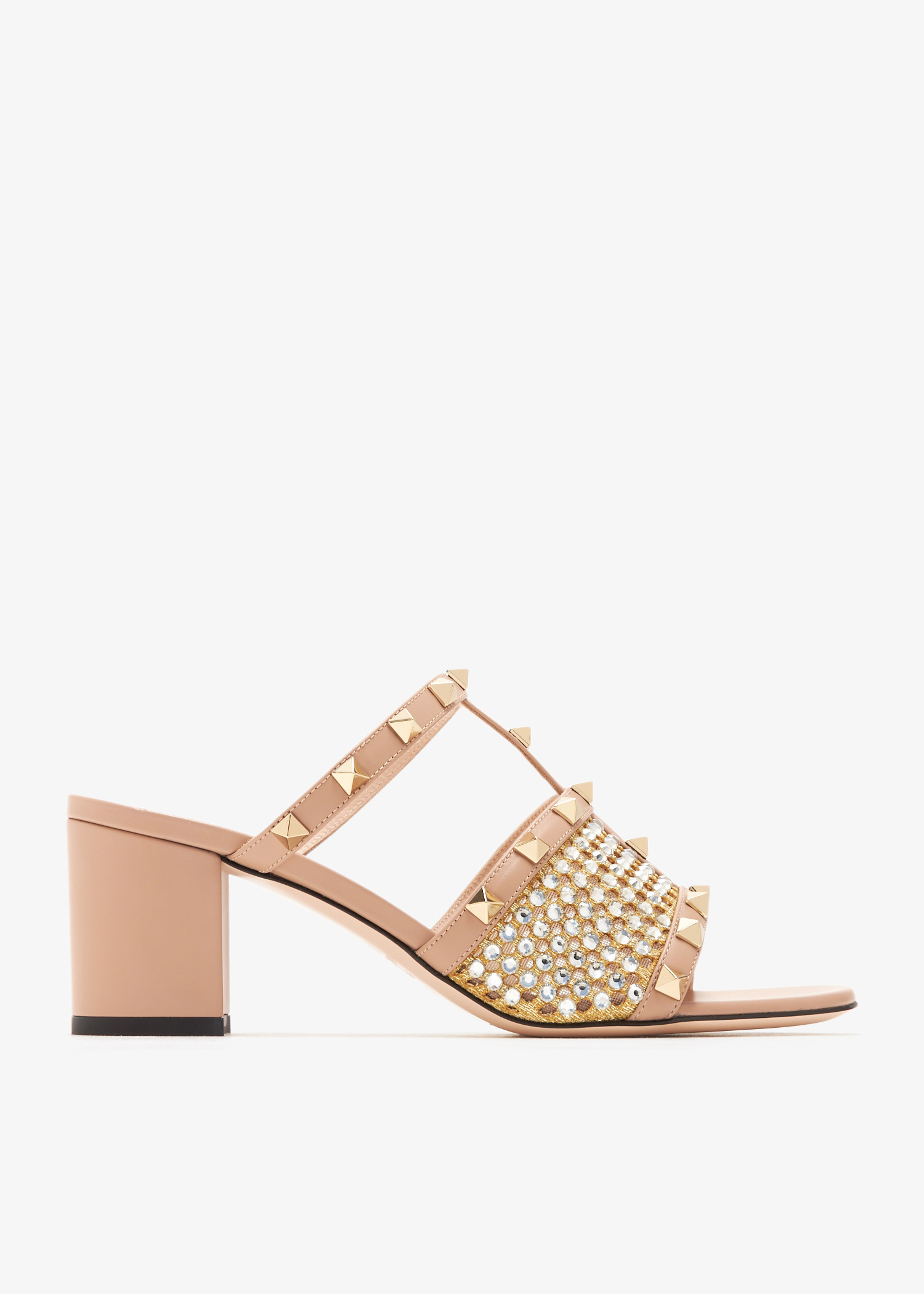 【関税＆送料込み】Valentino Garavani Sandals VALENTINO GARAVANI Rockstud Wispy 20 embellished leather