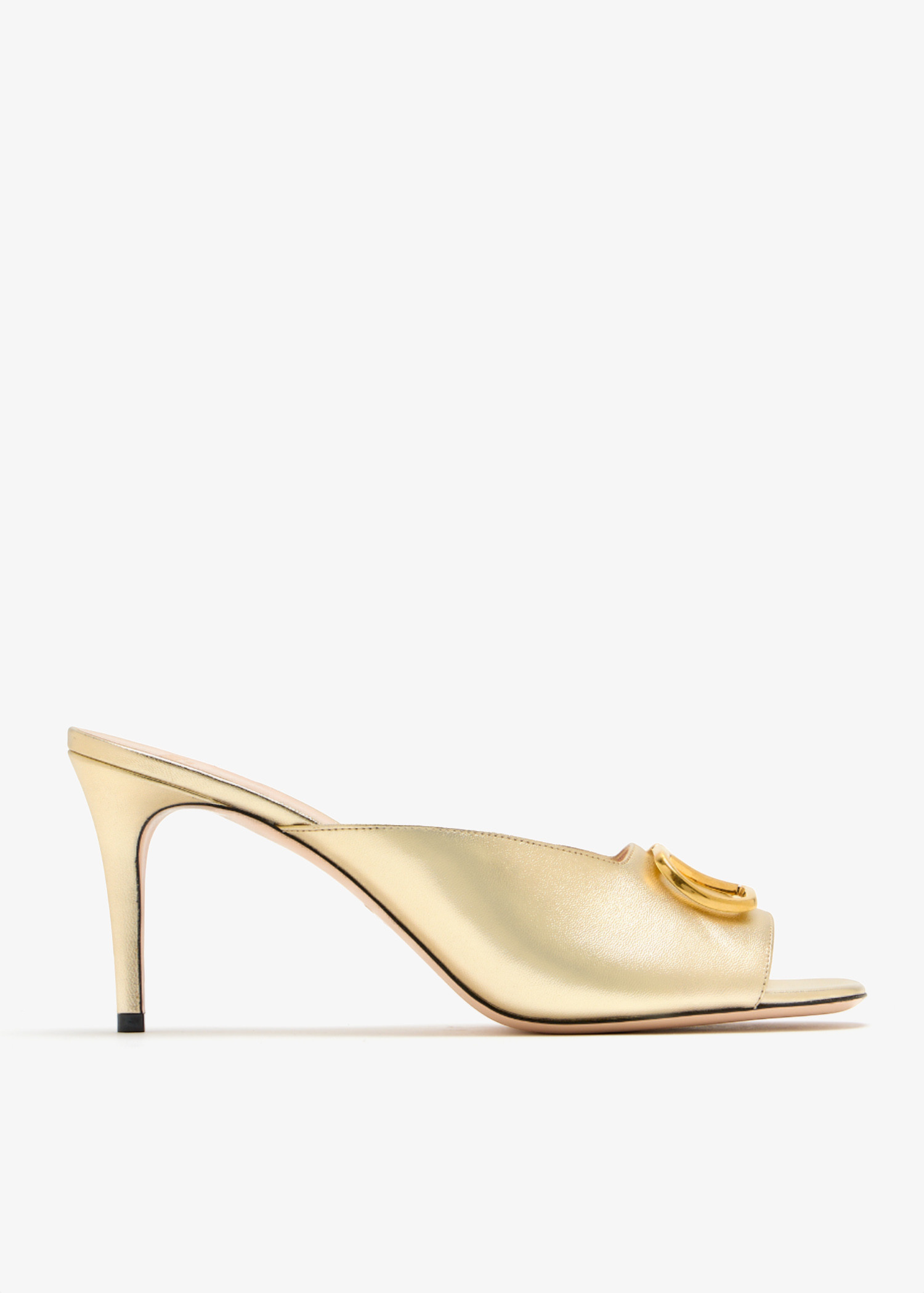 Valentino Garavani VLogo signature mules for Women - Gold in UAE