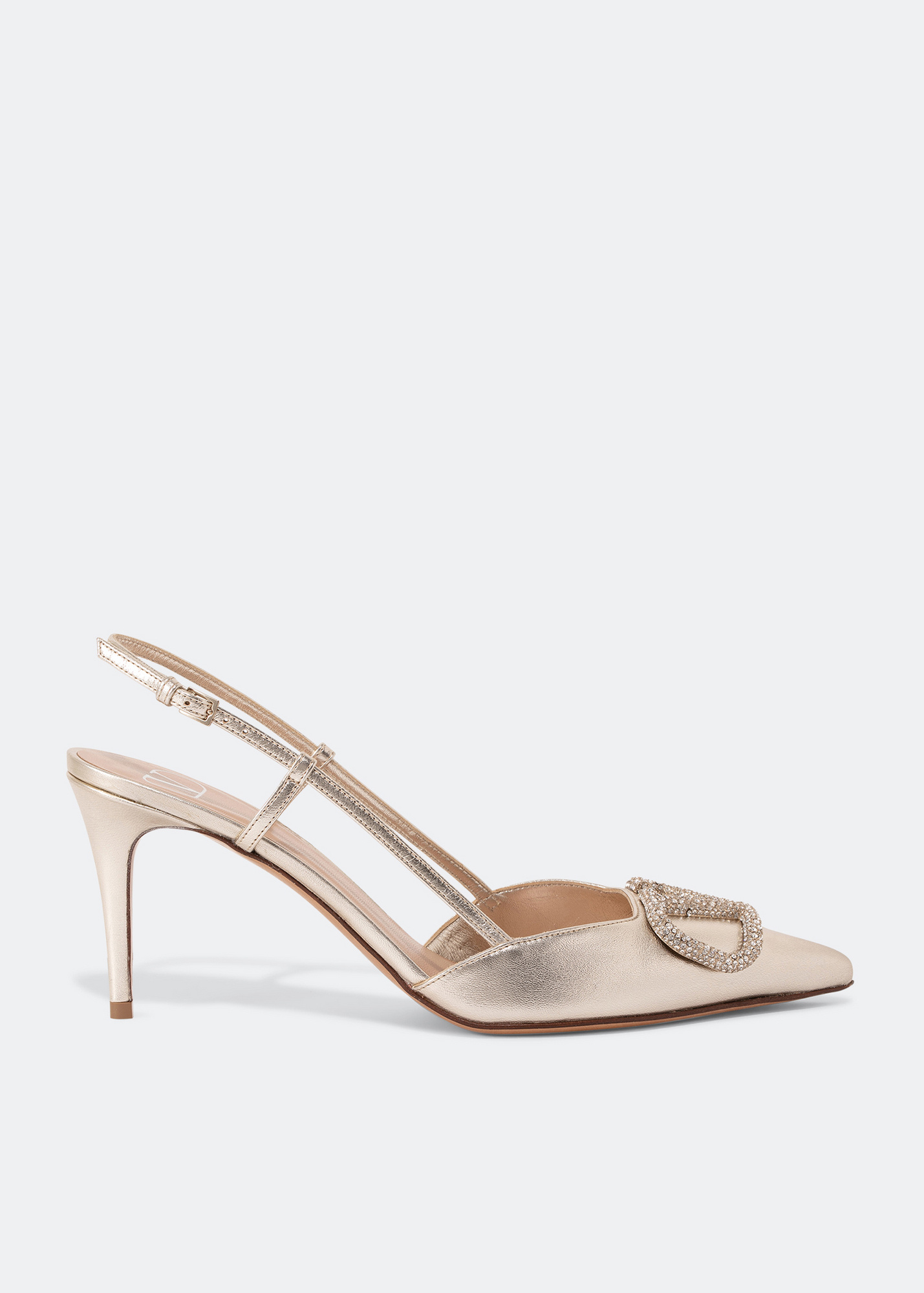 Valentino Garavani VLogo Glow slingback pumps for Women