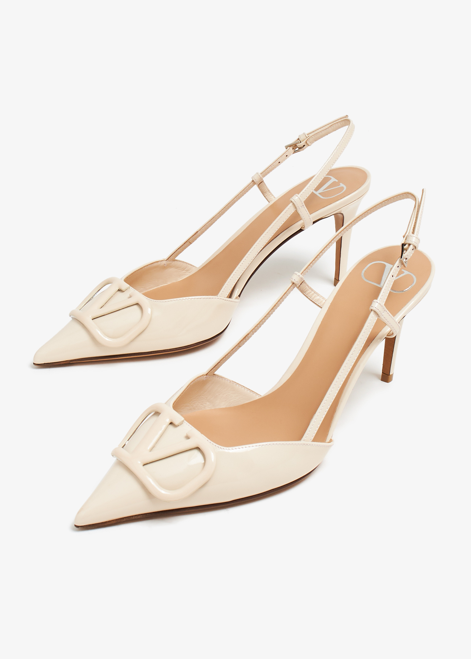 シューズ・サンダルその他 VALENTINO GARAVANI Woman Pumps White 6W2S0393YXZ QT3 Valentino Garavani VLogo Signature pumps for Women - White
