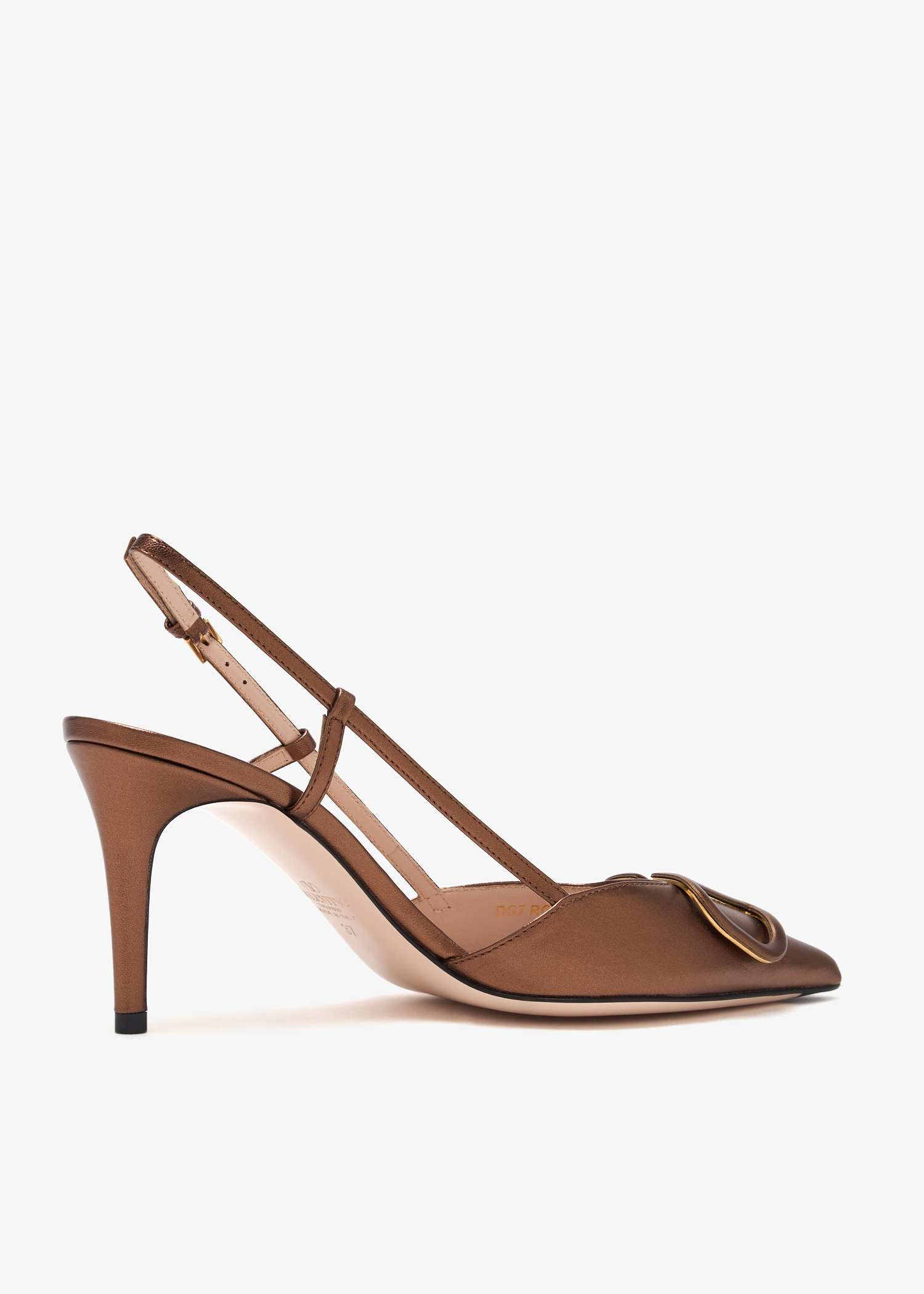 Valentino Garavani VLogo Signature pumps for Women - Brown in KSA
