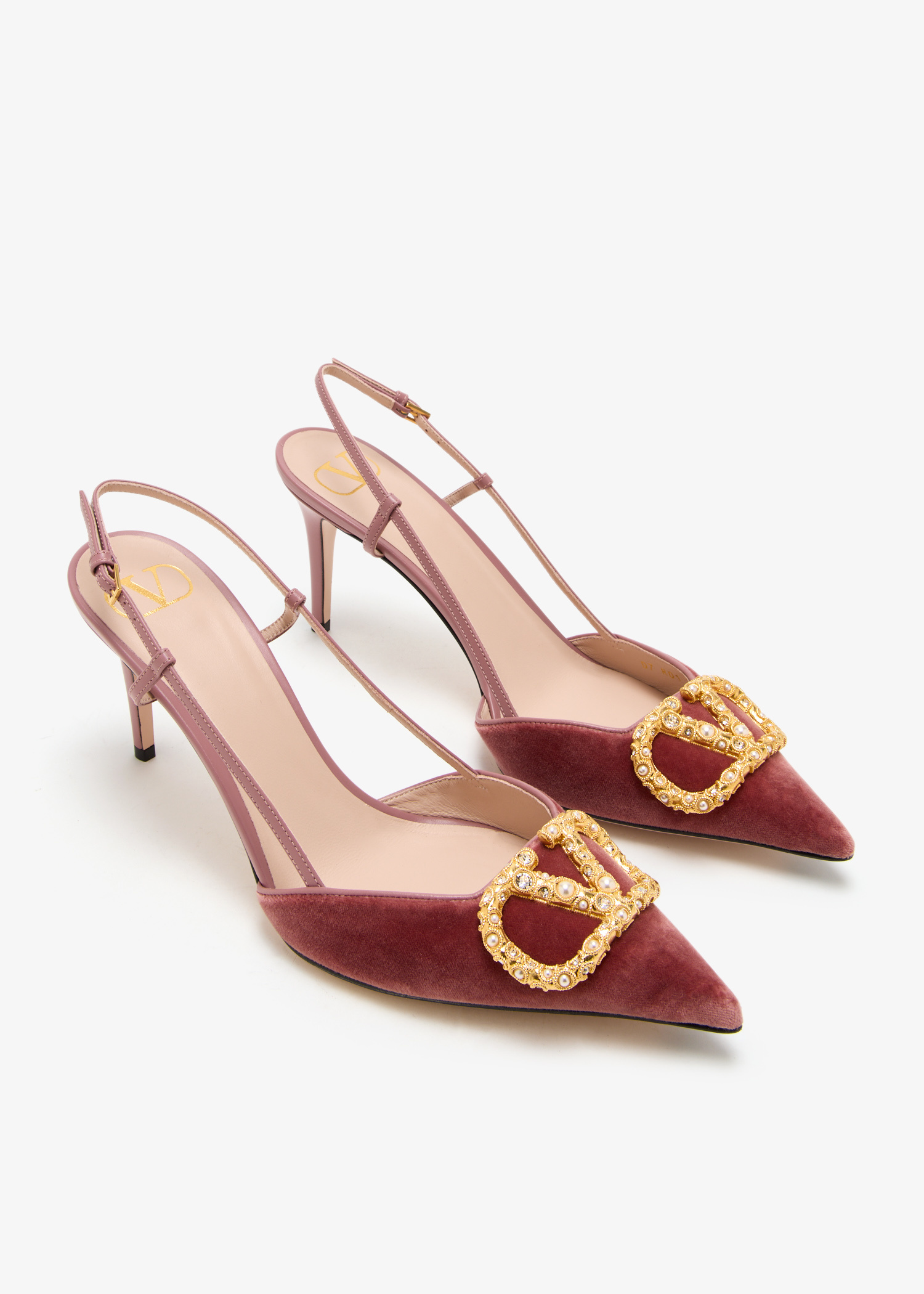 VIP【送料関税込】VALENTINO GARAVANI VLOGO SIGNATURE PUMPS Valentino Garavani VLogo Signature platform pumps for Women