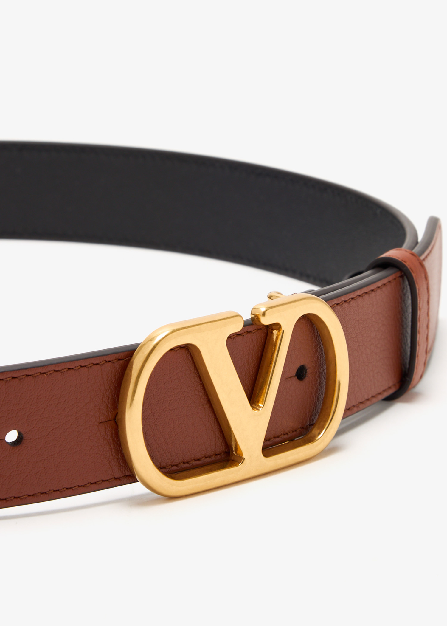 Valentino Garavani VLogo Signature buckle belt for Women