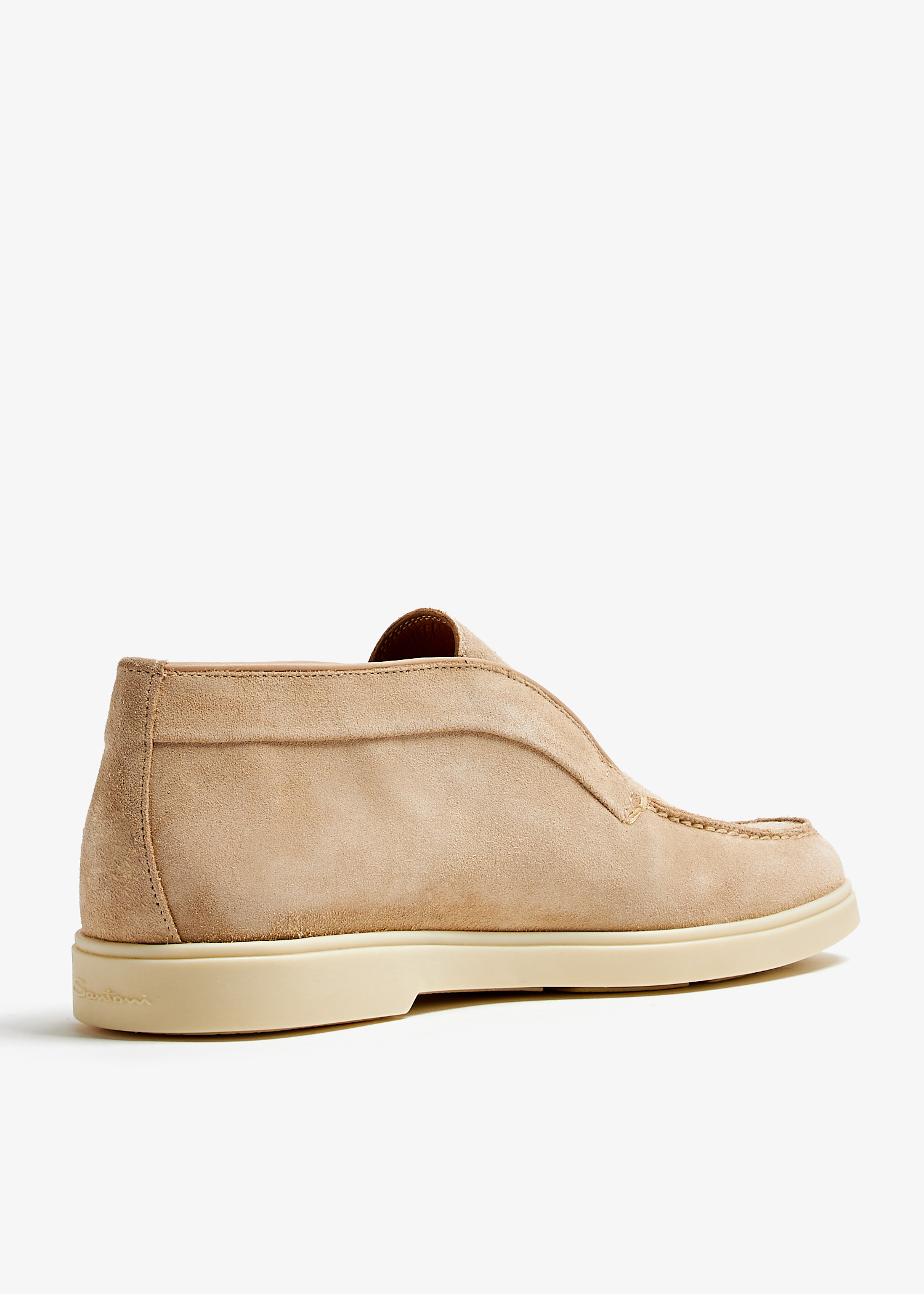 Santoni Andvari suede desert boots for Women - Beige in UAE