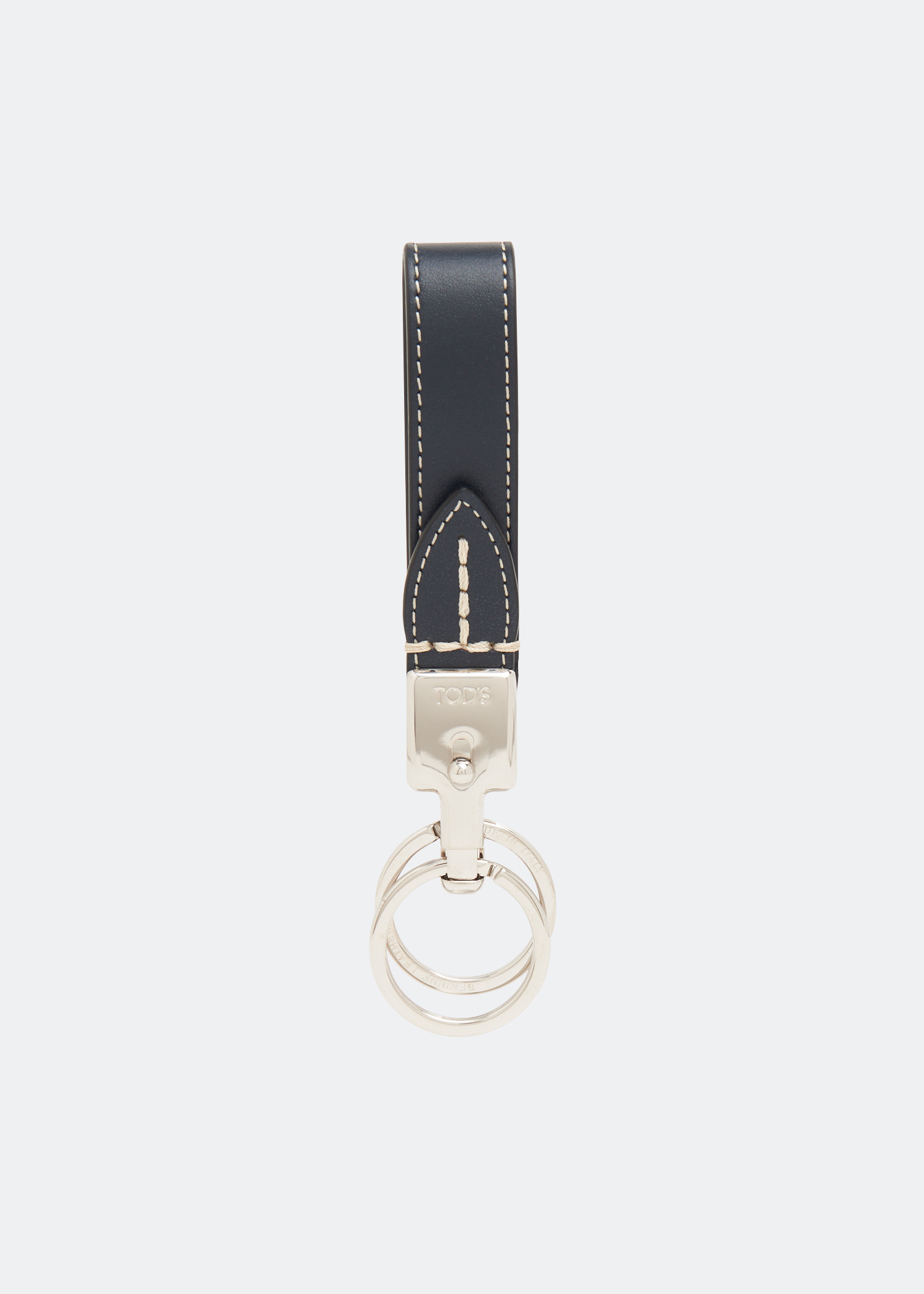 Tod's Leather keyring for Men - Blue in UAE | Level Shoes