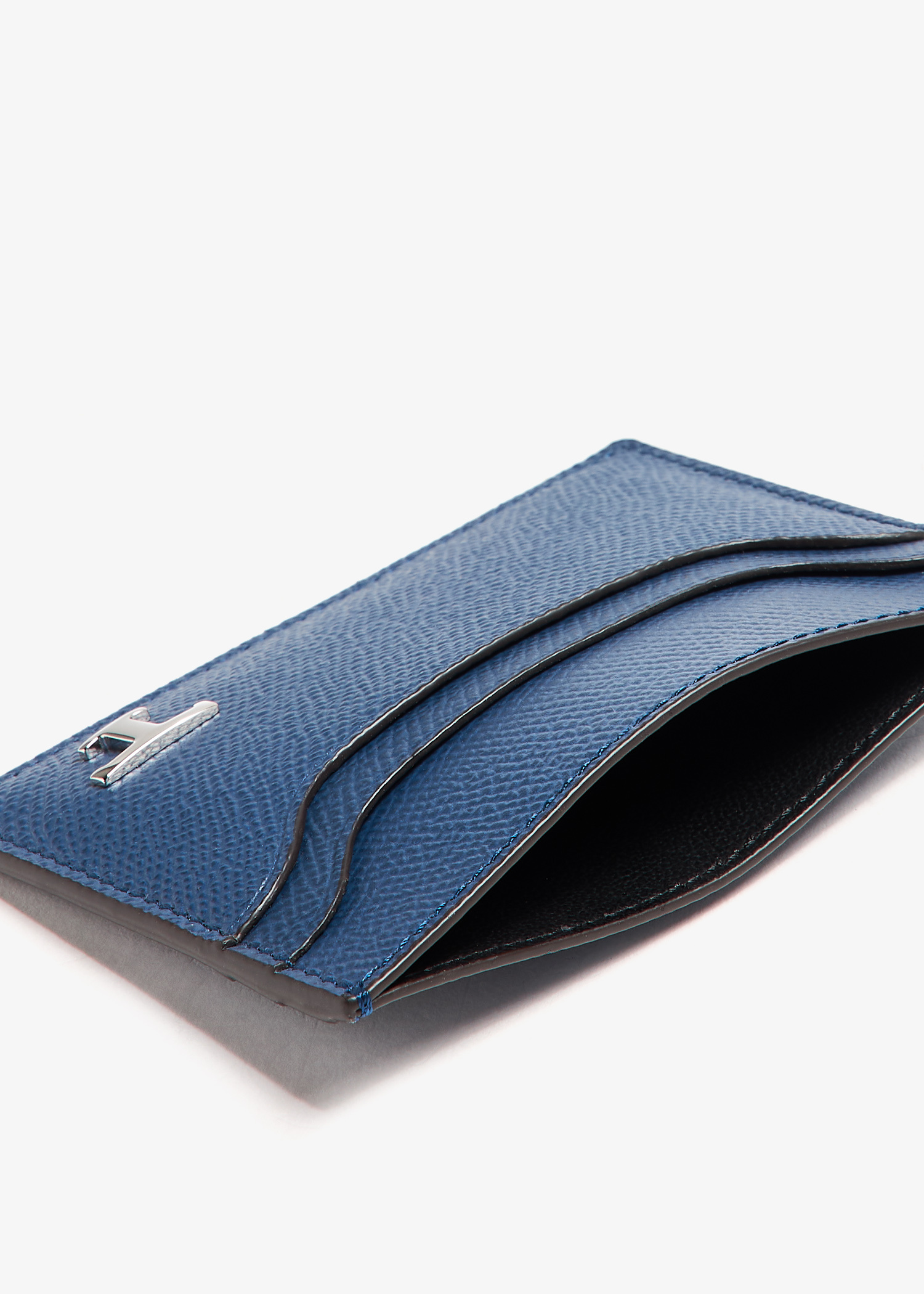 Tod's Leather cardholder for Men - Blue in UAE | Level Shoes