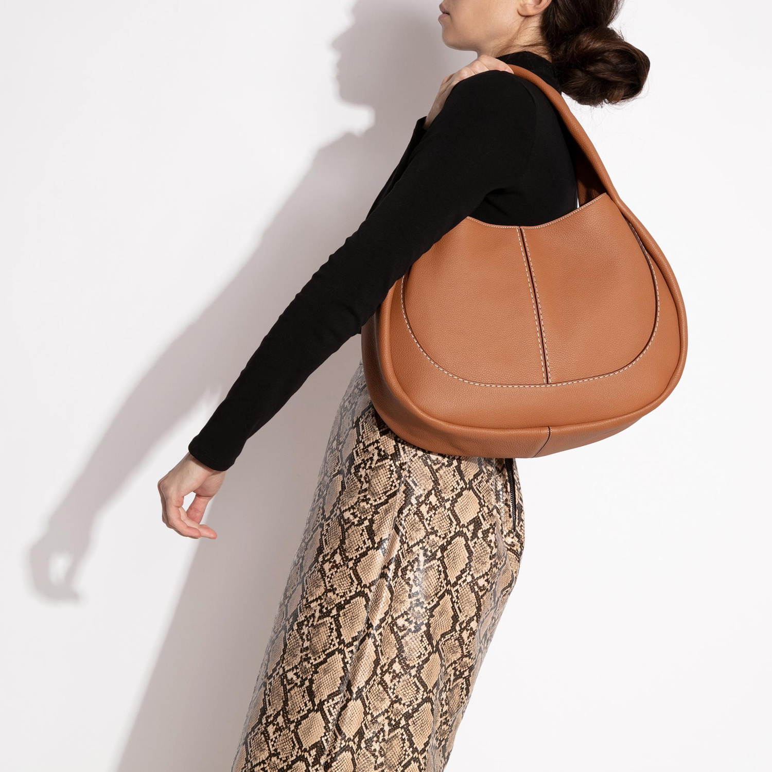 Tod's Shirt Hobo bag for Women - Brown in UAE | Level Shoes