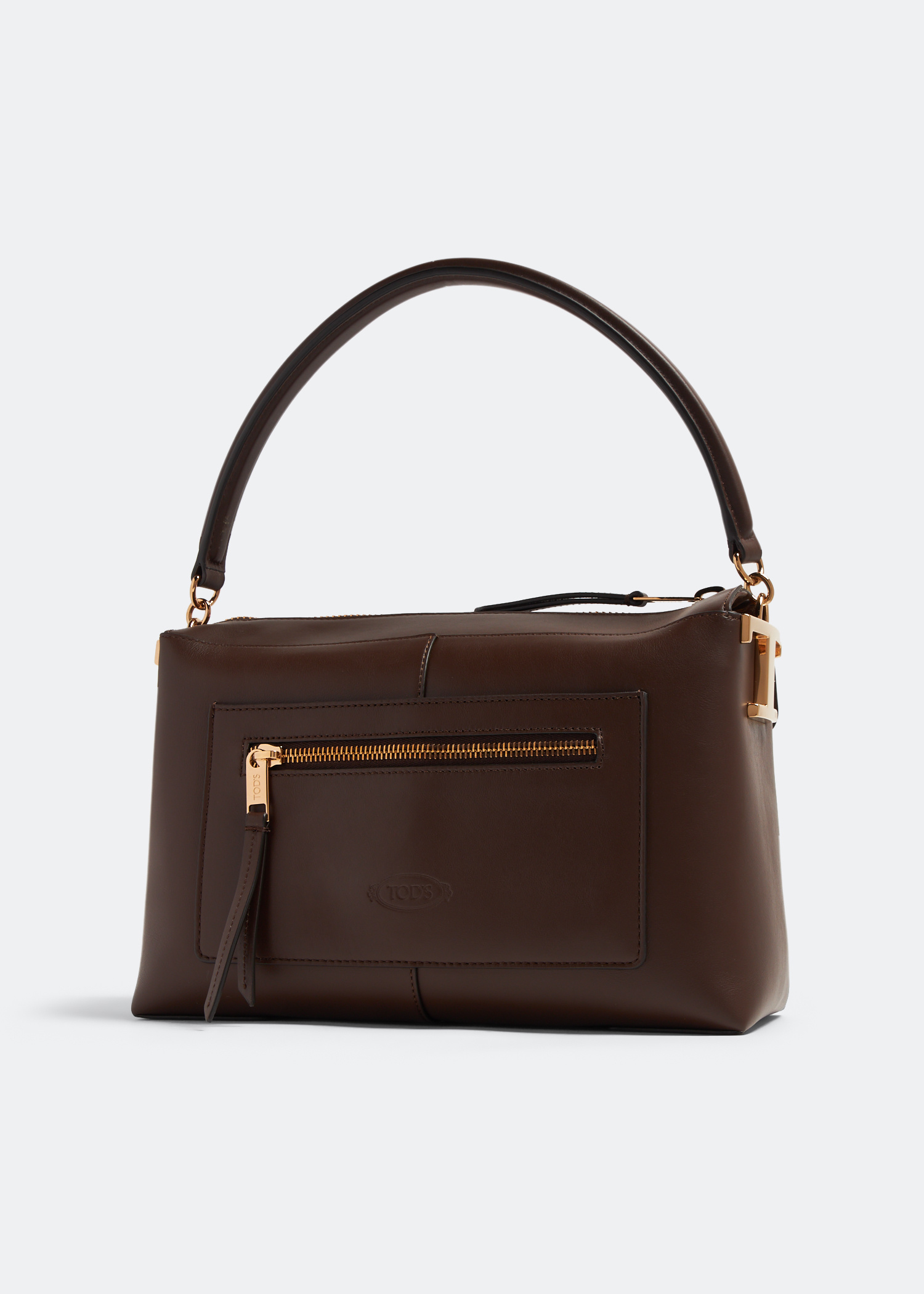 Tod's T Case small bauletto bag for Women - Brown in USA | Level Shoes