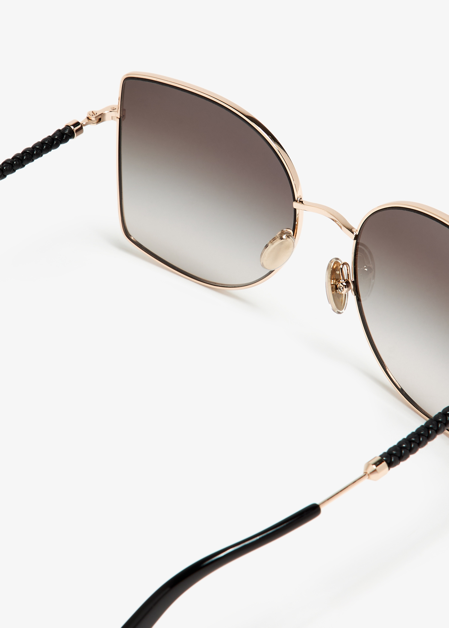 Tod\'s Black Metal Women\'s Sunglasses TO0226-01B-56-03.jpg?crop=  main image 3