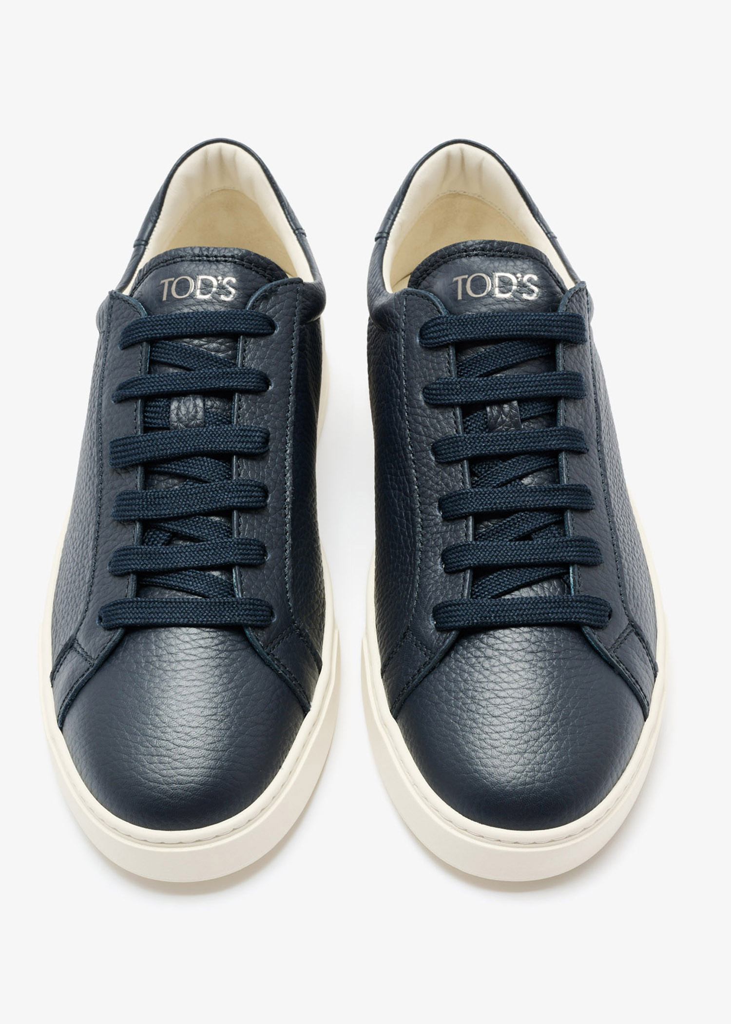 Tod's Leather sneakers for Men - Navy in USA | Level Shoes