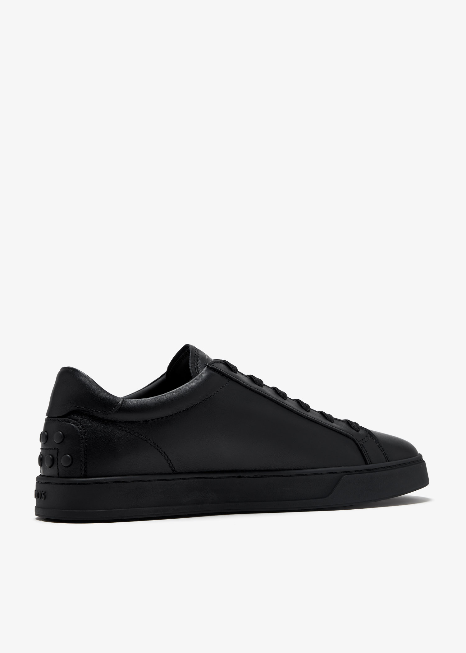 Tod's Leather sneakers for Men - Black in UAE | Level Shoes
