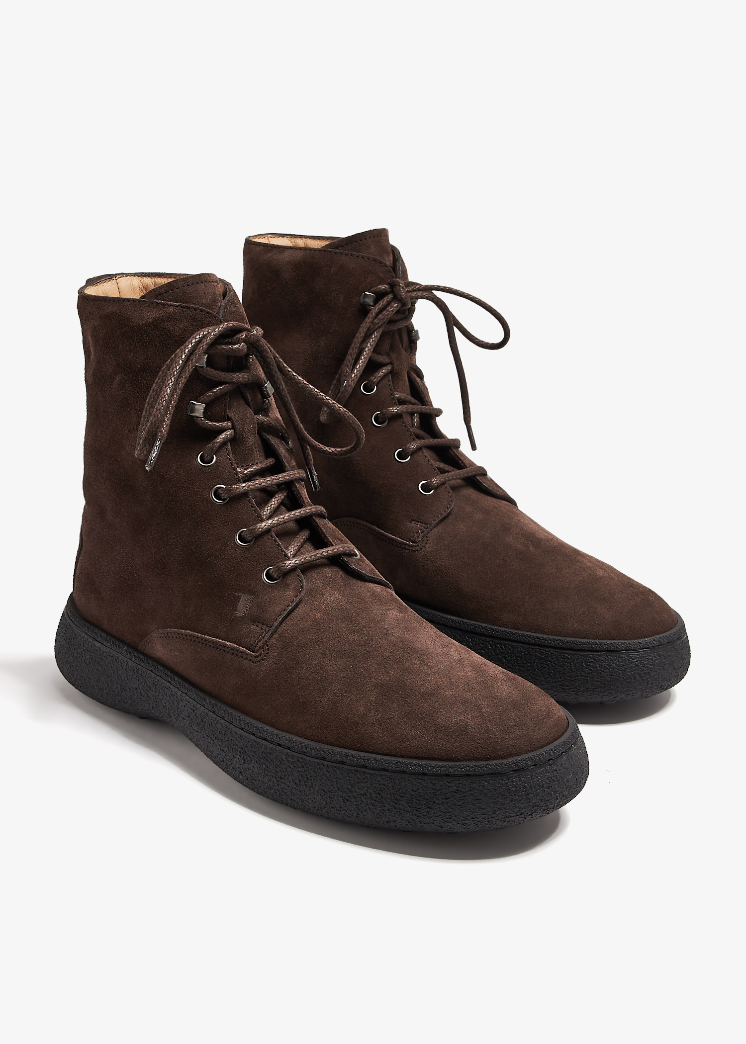 Tod's W. G. Heritage lace-up ankle boots for Men - Brown in