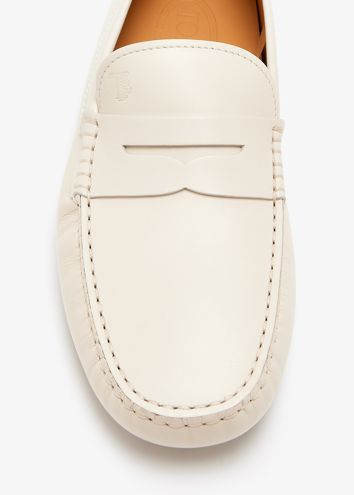 ★TOD'S★ Gomino Leather Loafer White XXW0FW050305J19999 XXW ☆TOD'S☆ Gomino Leather Loafer White XXW0FW050305J19999 XXW