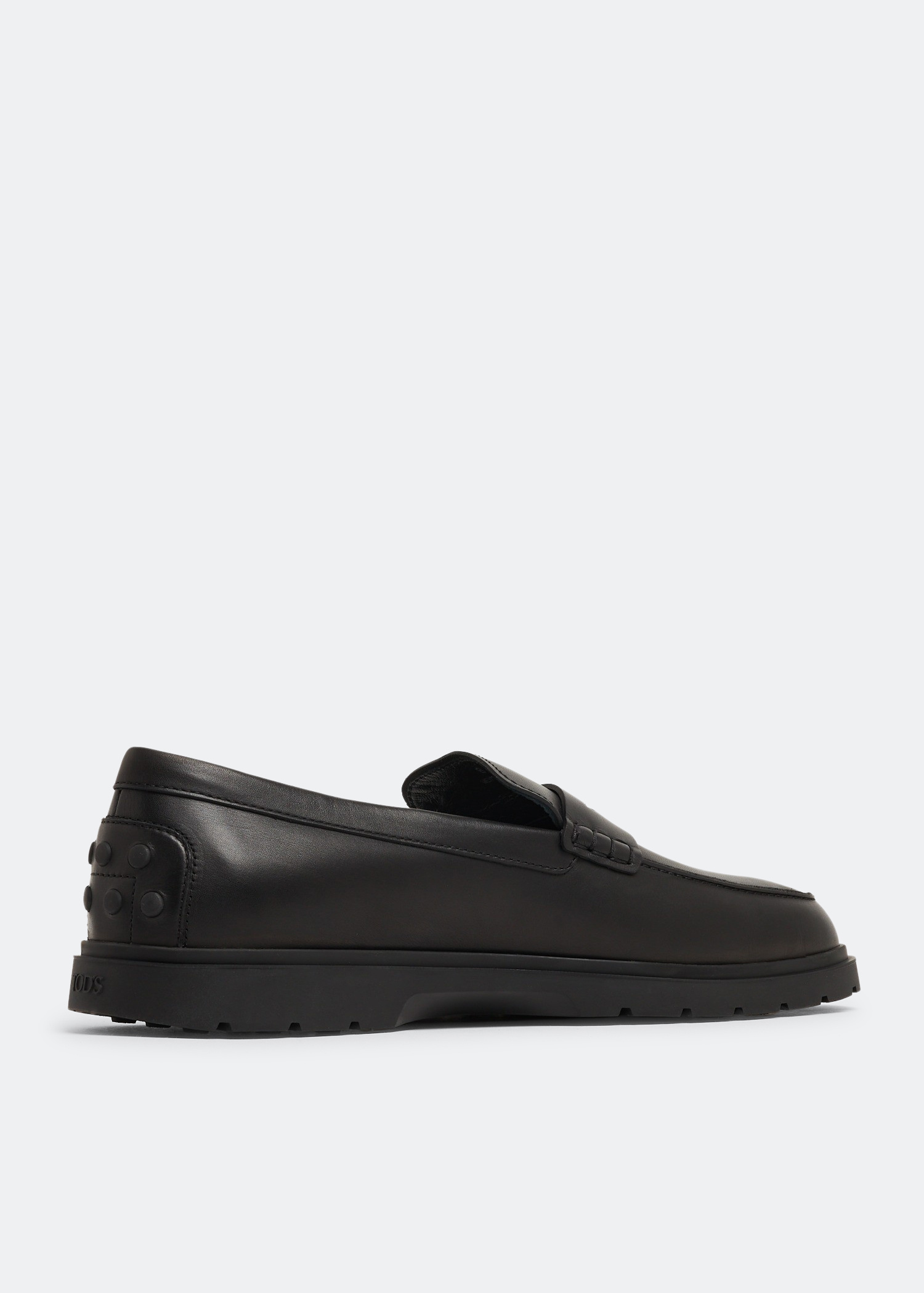 Tod's Penny leather loafers for Men - Black in UAE | Level Shoes
