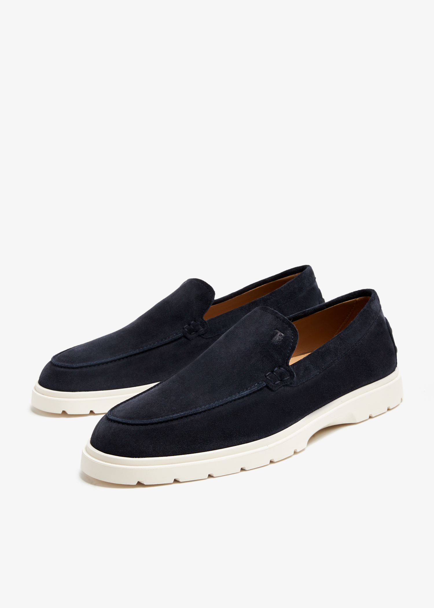 0501sm様 Tod's Suede slip-on loafers for Men - Blue in USA | Level Shoes