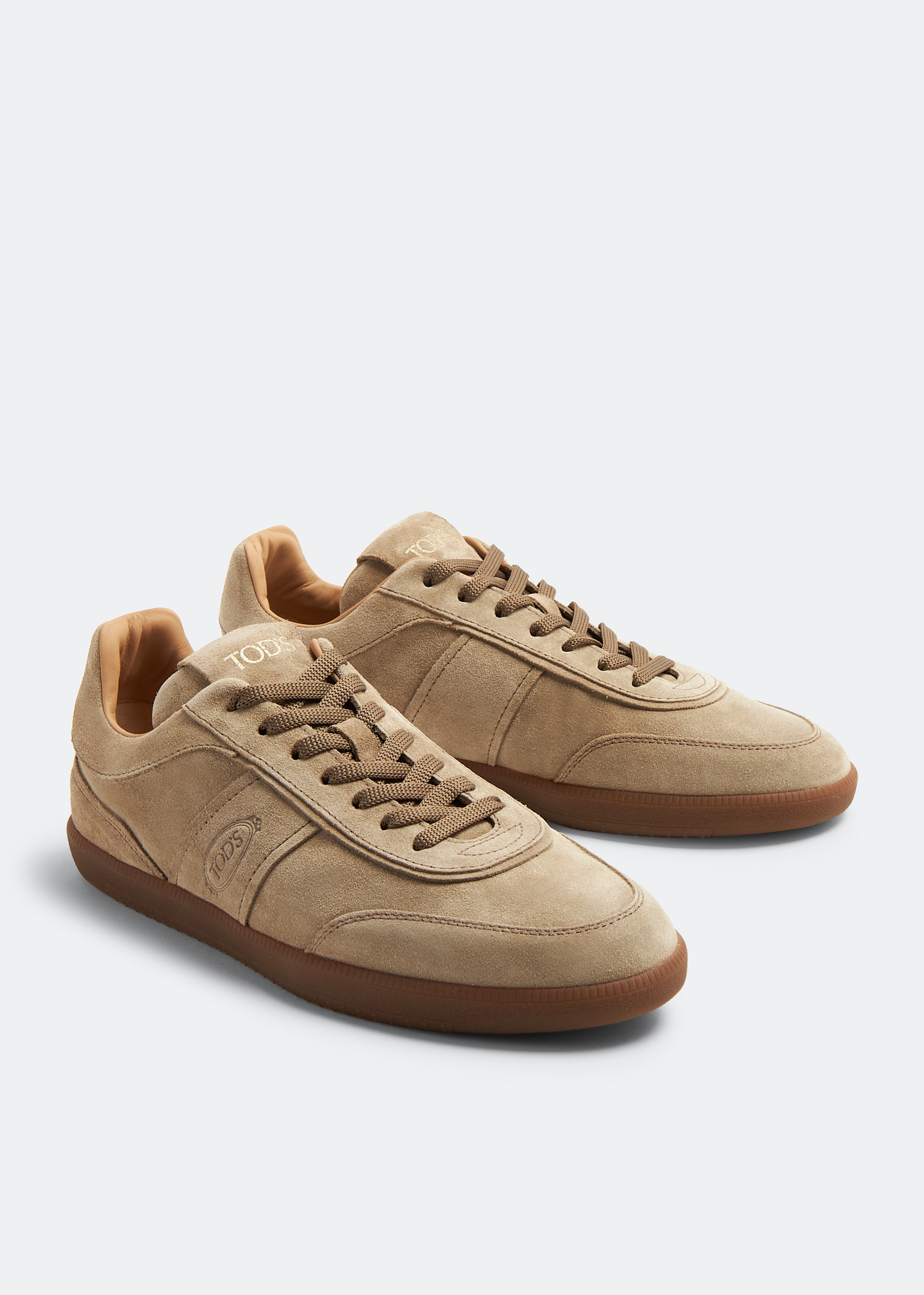 Tod's Tabs suede sneakers for Men - Beige in USA | Level Shoes