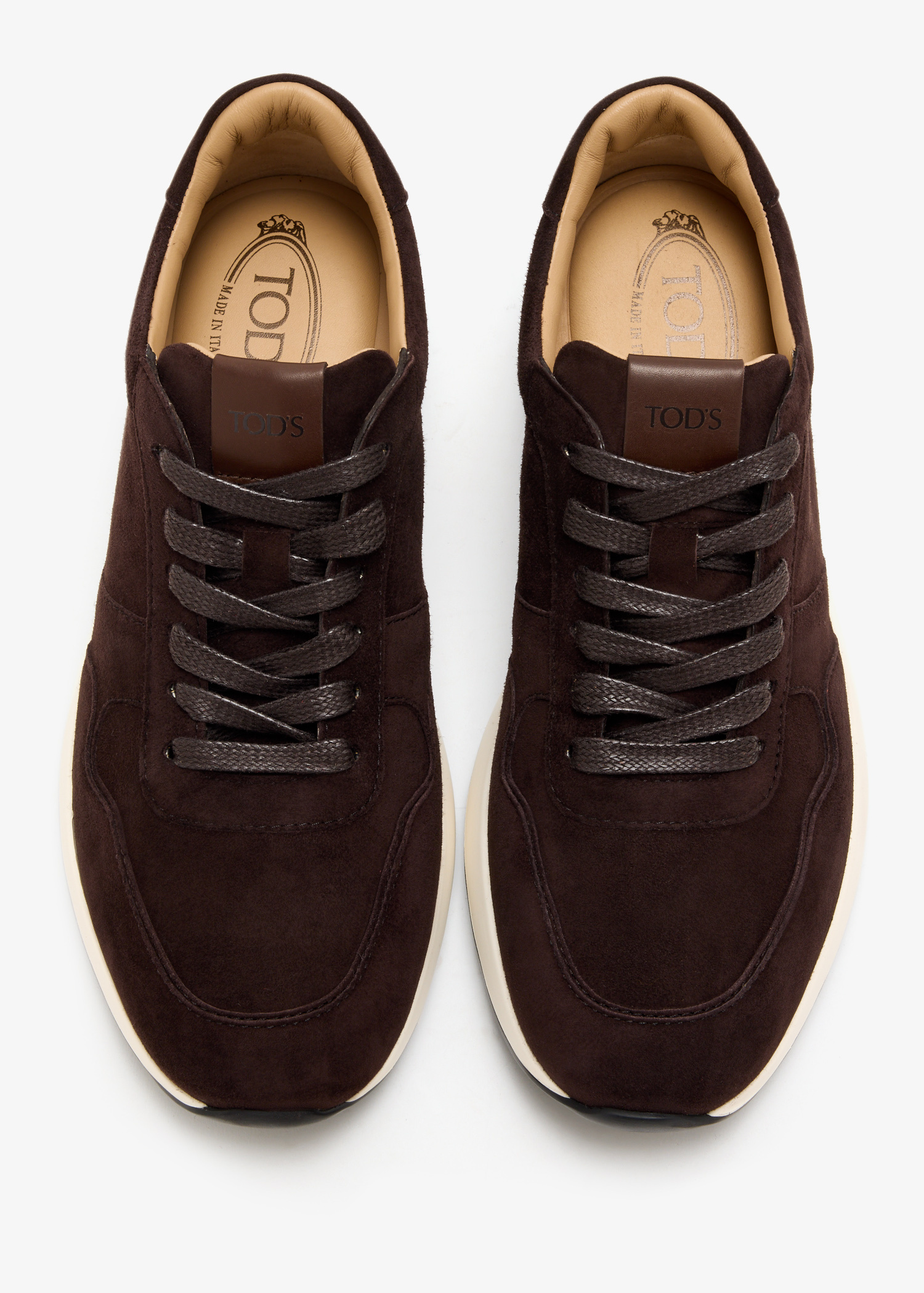 Tod's Red Dot sneakers for Men - Brown in UAE | Level Shoes