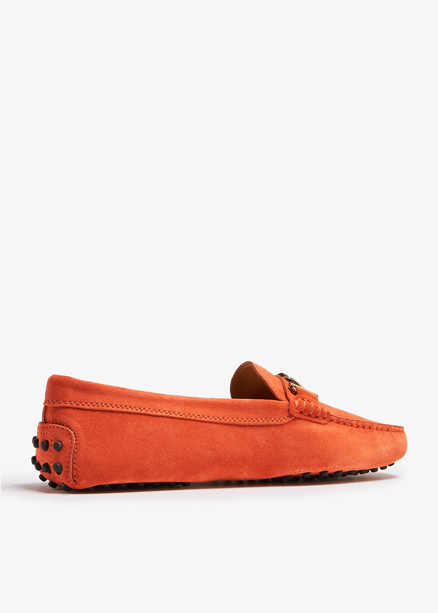Tod's女士Gommino 驾驶乐福鞋- 橙色阿联酋| Level Shoes