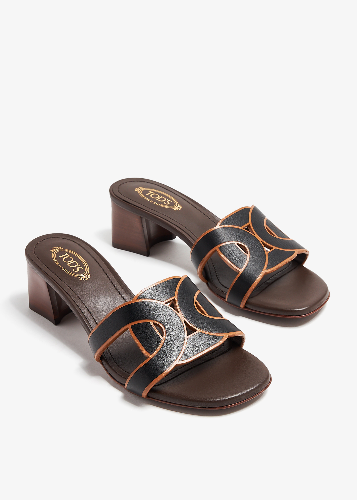 Tod's Kate sandals for Women - Brown in UAE | Level Shoes