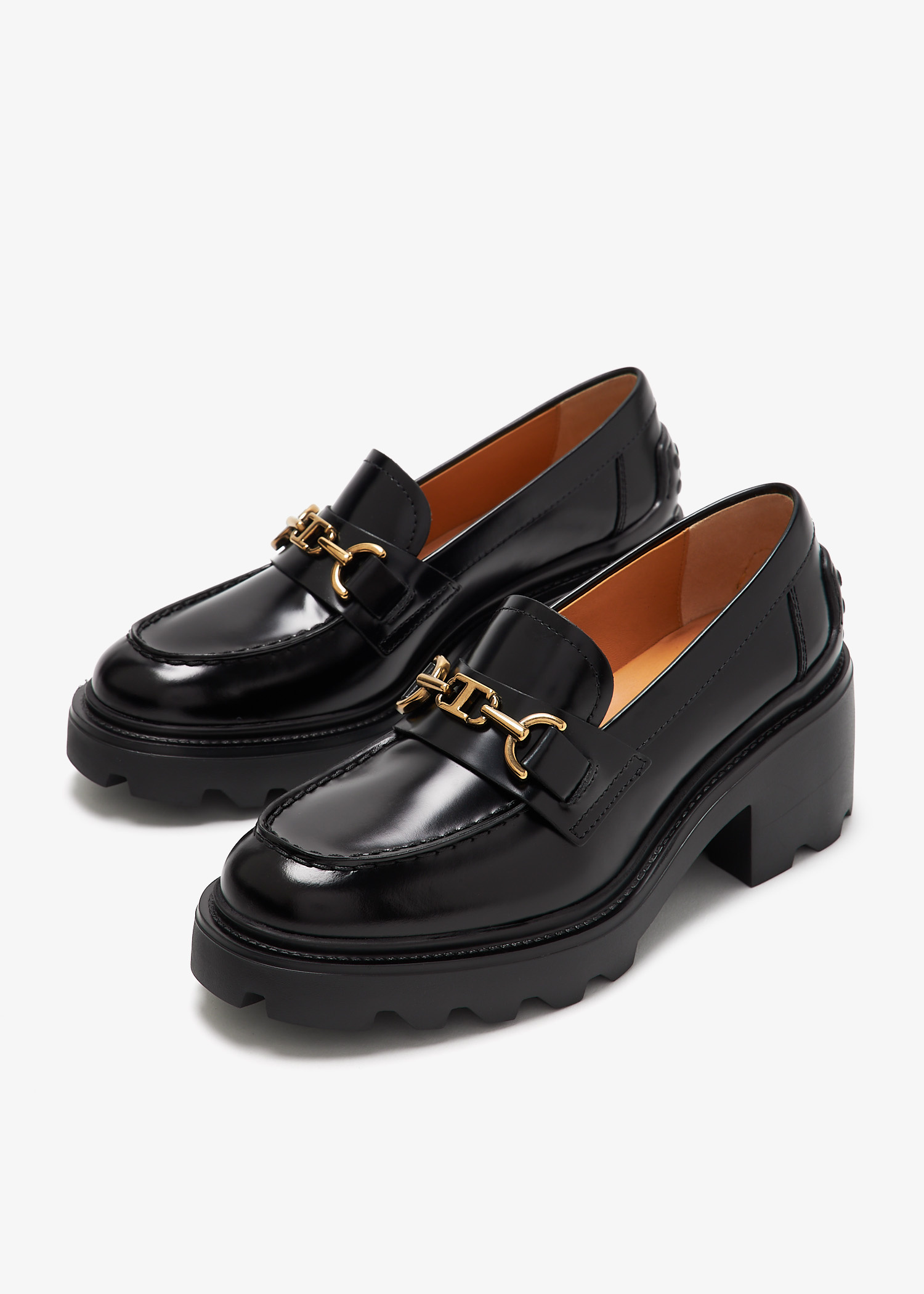 Tod's T Timeless chunky loafers for Women - Black in UAE