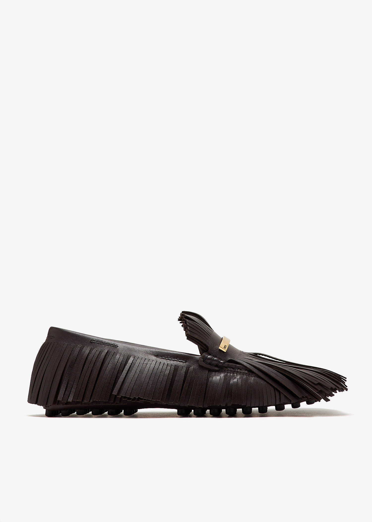 Tod's Yorky loafers for Women - Brown in UAE | Level Shoes