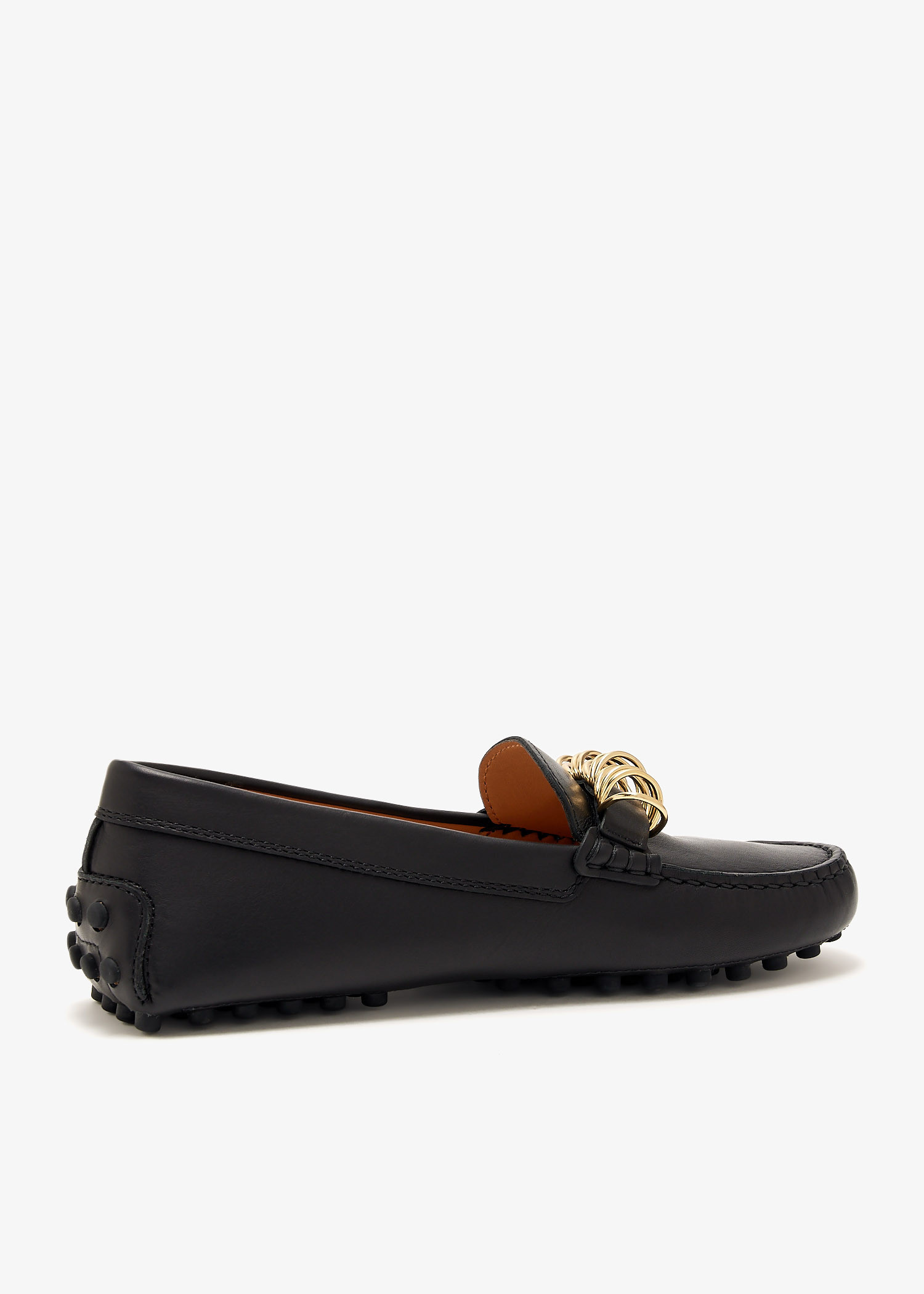 2個同時購入分【TODS GOMMINO CHAIN POSHET】 TOD'S トッズ ゴンミーニ ロゴチェーン ハンドバッグ レザー
