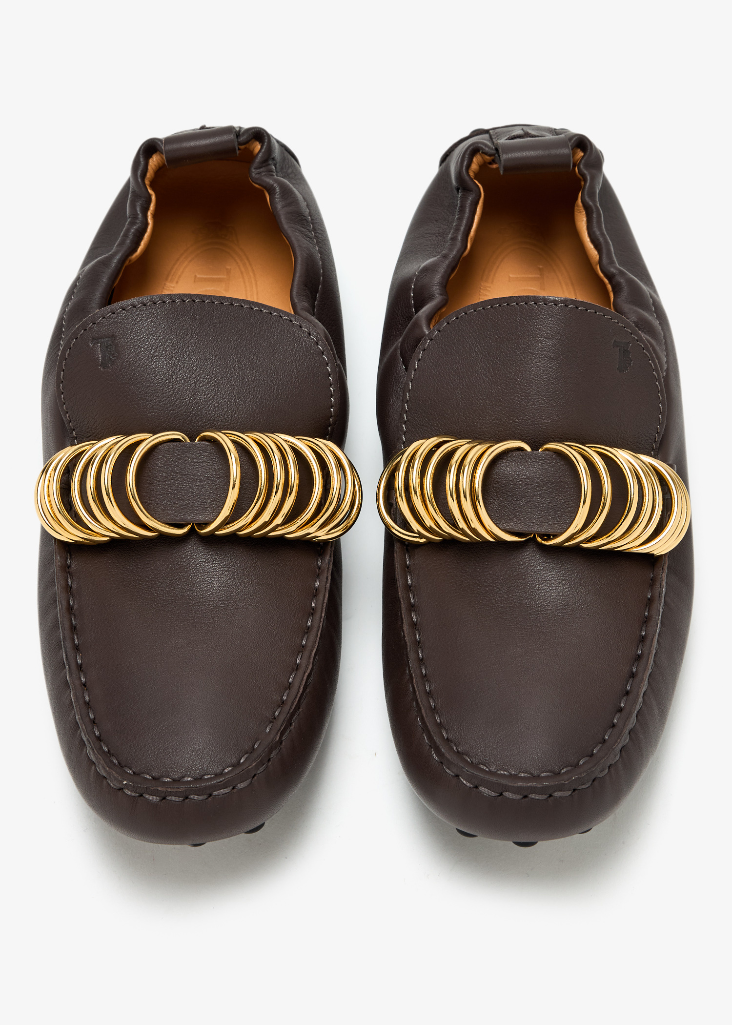 Tod s Glove Gommino driving shoes for Women Brown in UAE Level Shoes