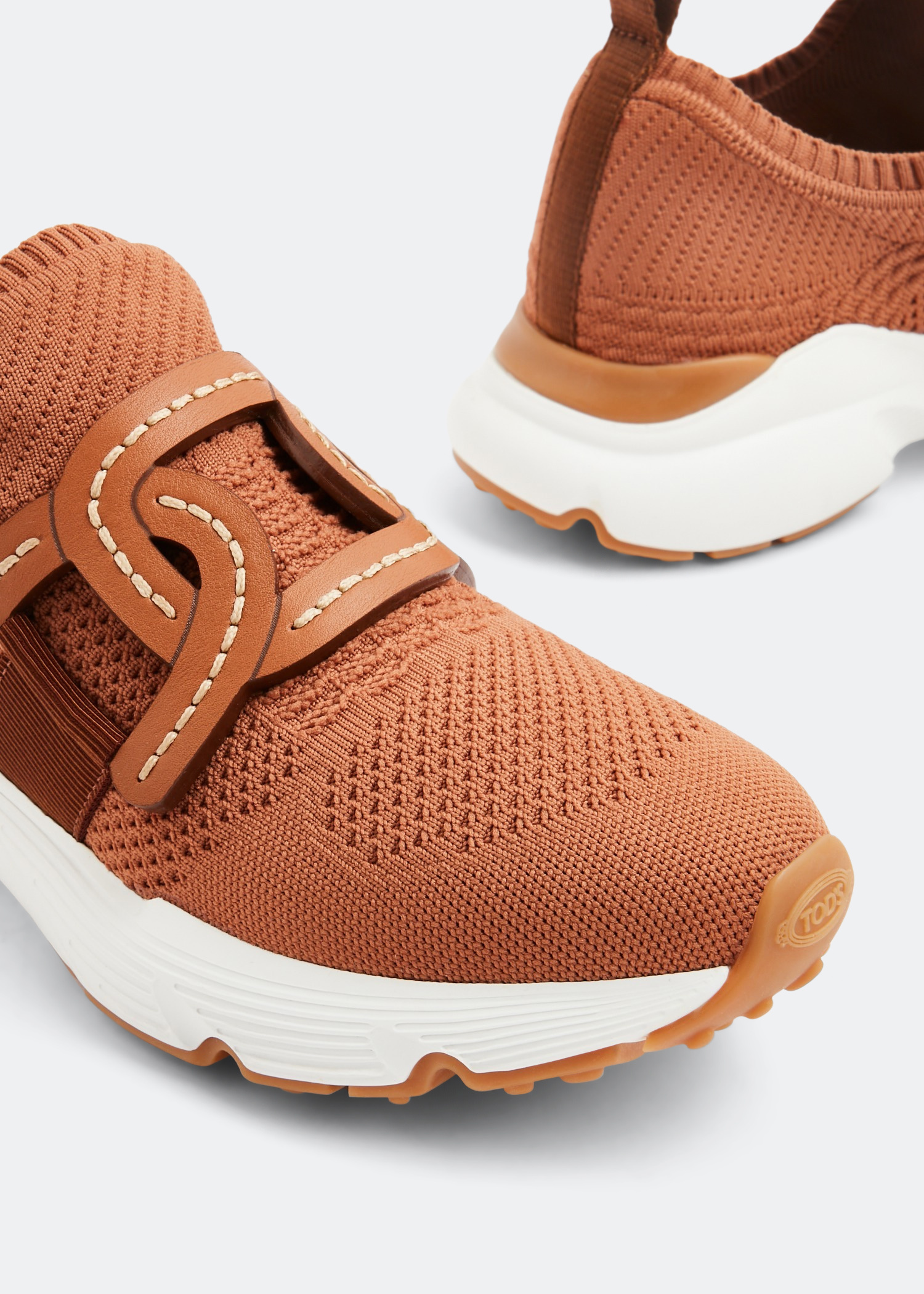 Tod's Kate slip-on sneakers for Women - Brown in UAE | Level