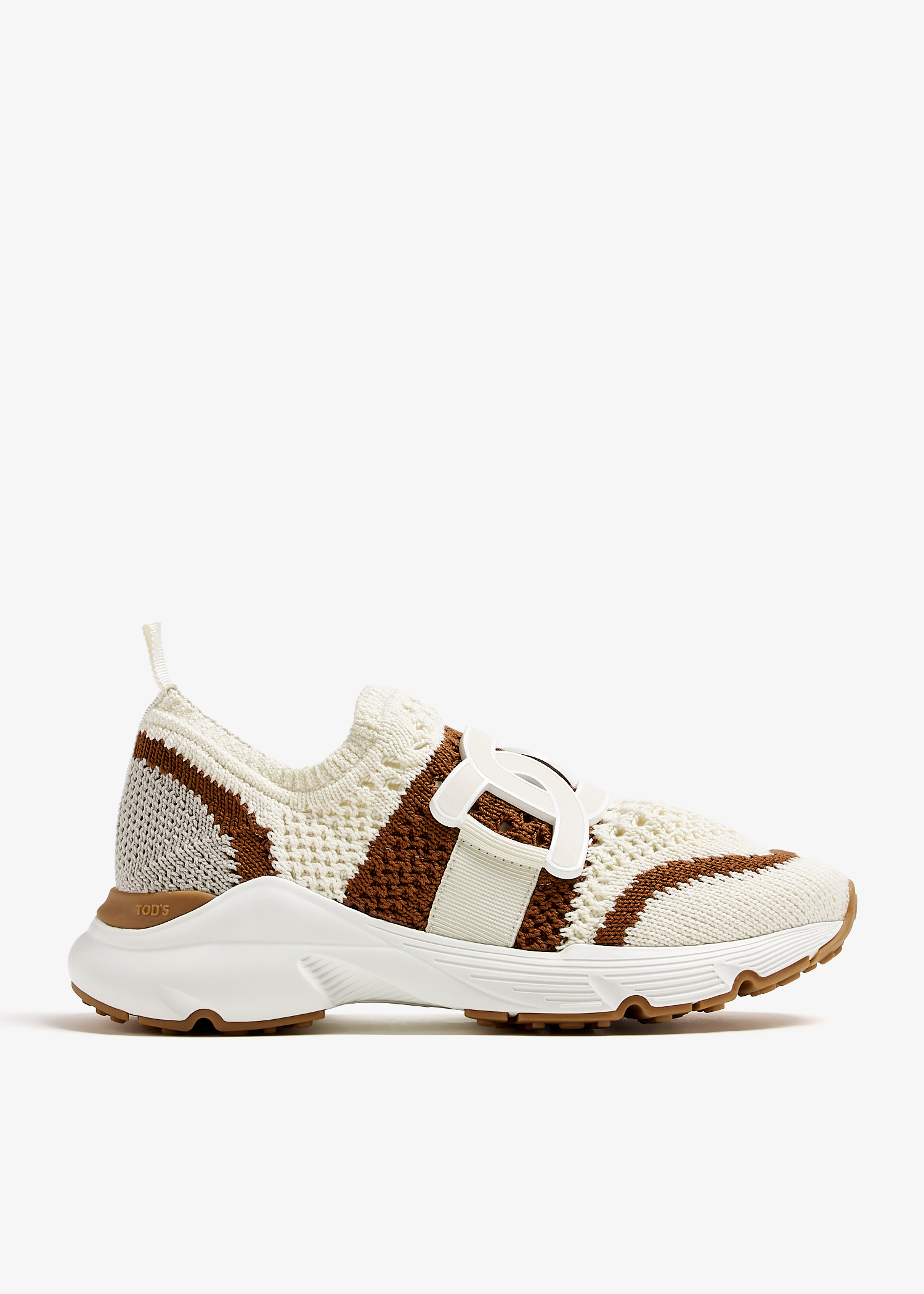 【送料&関税込】Tod's White And Beige Sneakers Tod's Leather Sneakers | Neutrals | FARFETCH