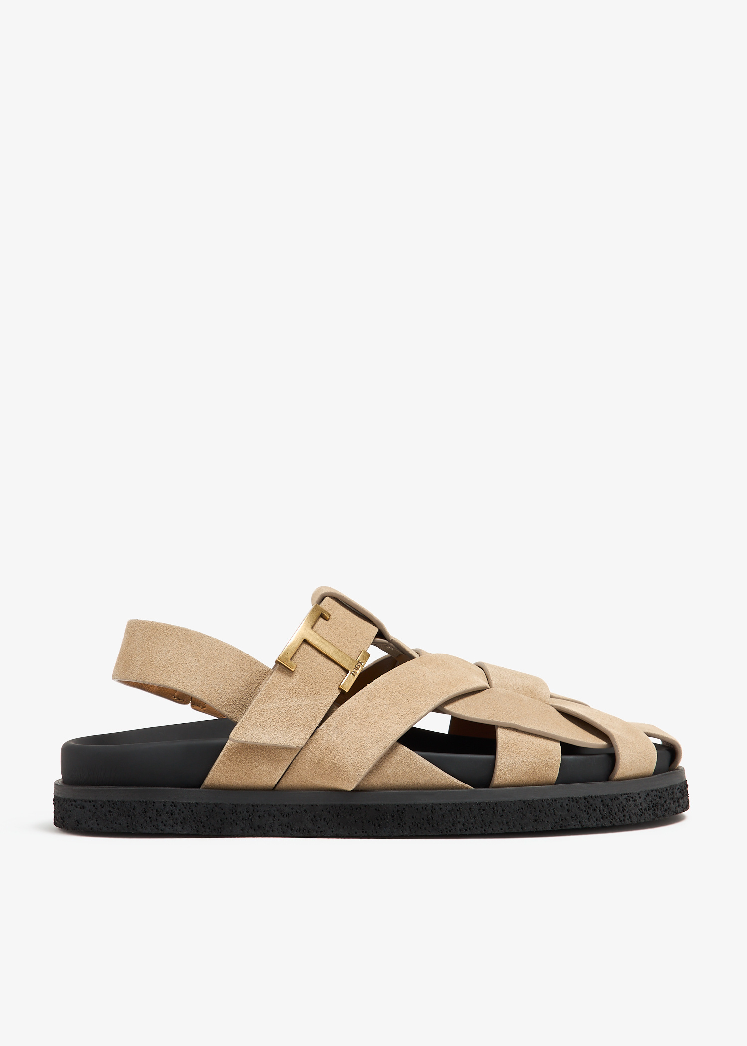 Tod's T Timeless sandals for Women - Beige in UAE | Level Shoes