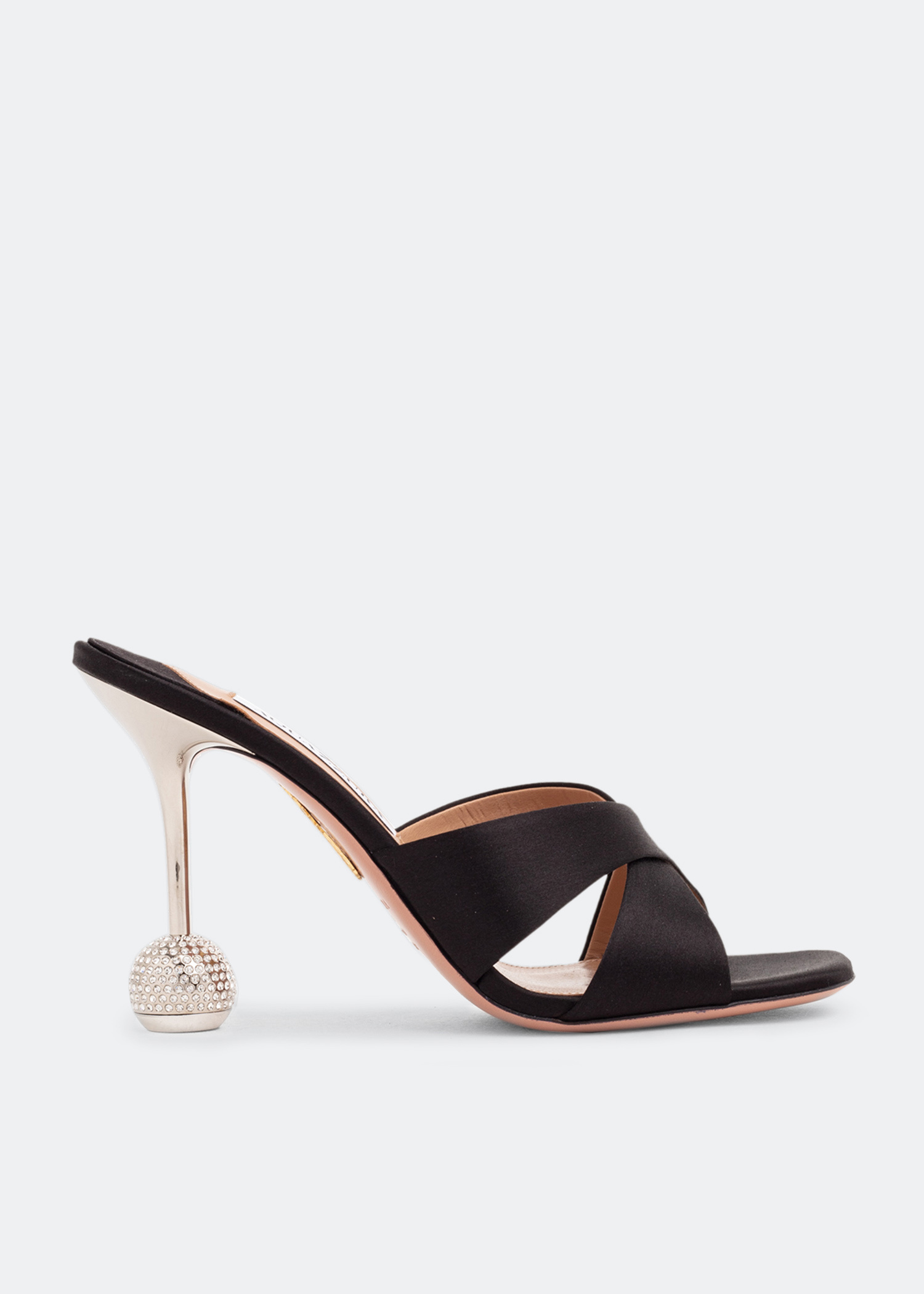 ARGUE × U-DOT　ASYMMETRICAL MULE 21cm Black Arcade Asymetric Mule | WHISTLES | Whistles UK |