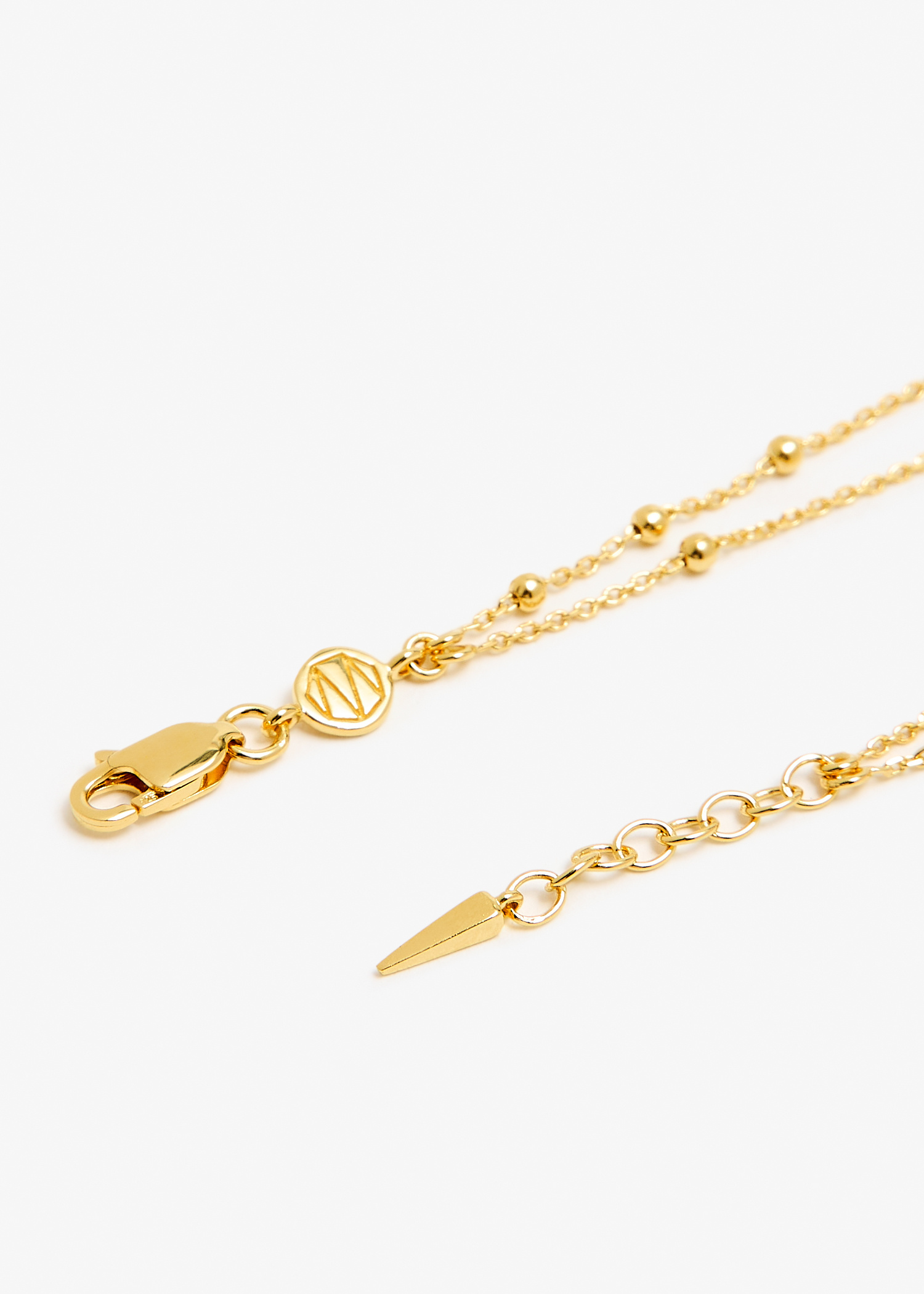 ☆MISSOMA☆Double Chain Braceletブレスレット MISSOMA Double Chain Bracelet in 18ct Gold Vermeil | endource