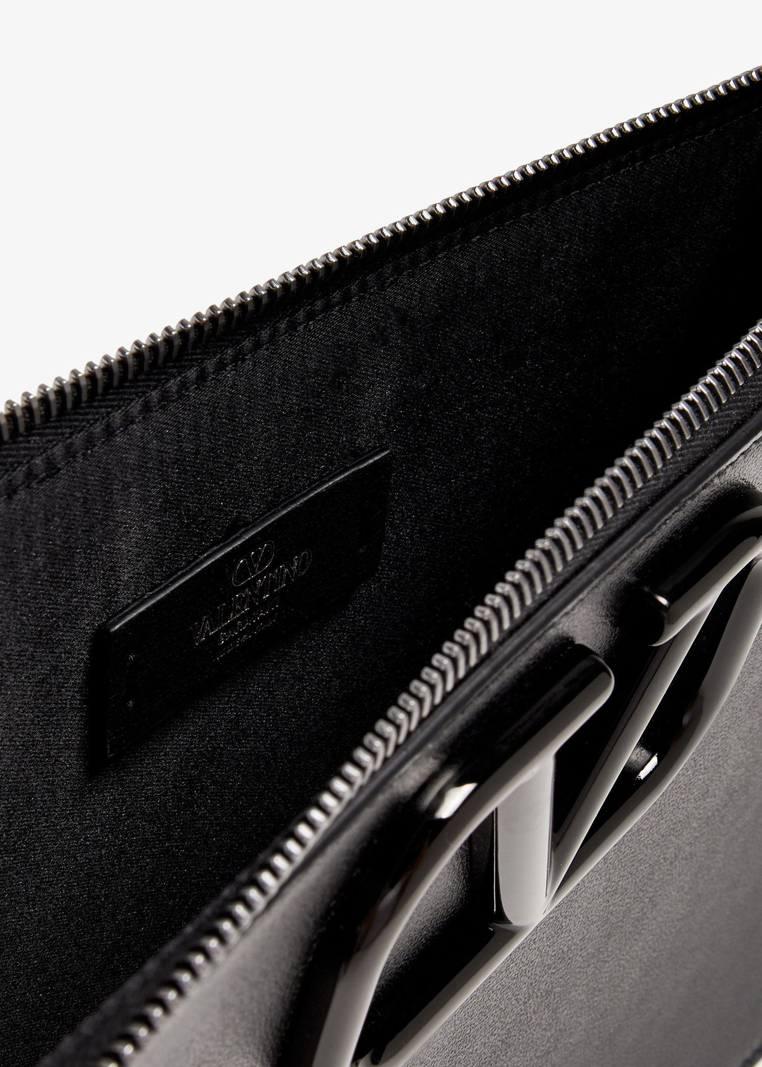 Valentino Garavani VLogo Signature pouch for Men - Black in