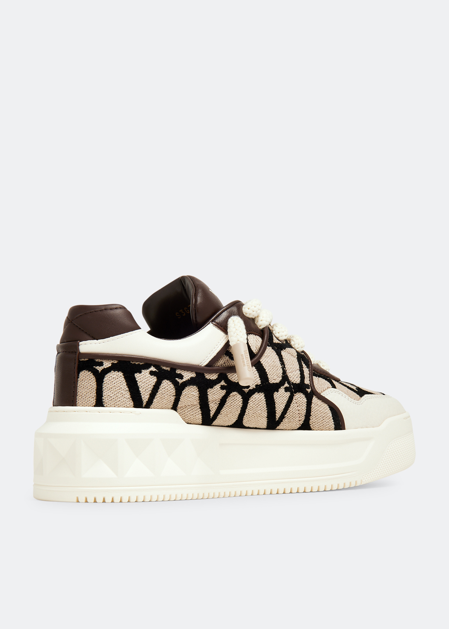 Valentino Garavani One Stud XL Toile Iconographe sneakers