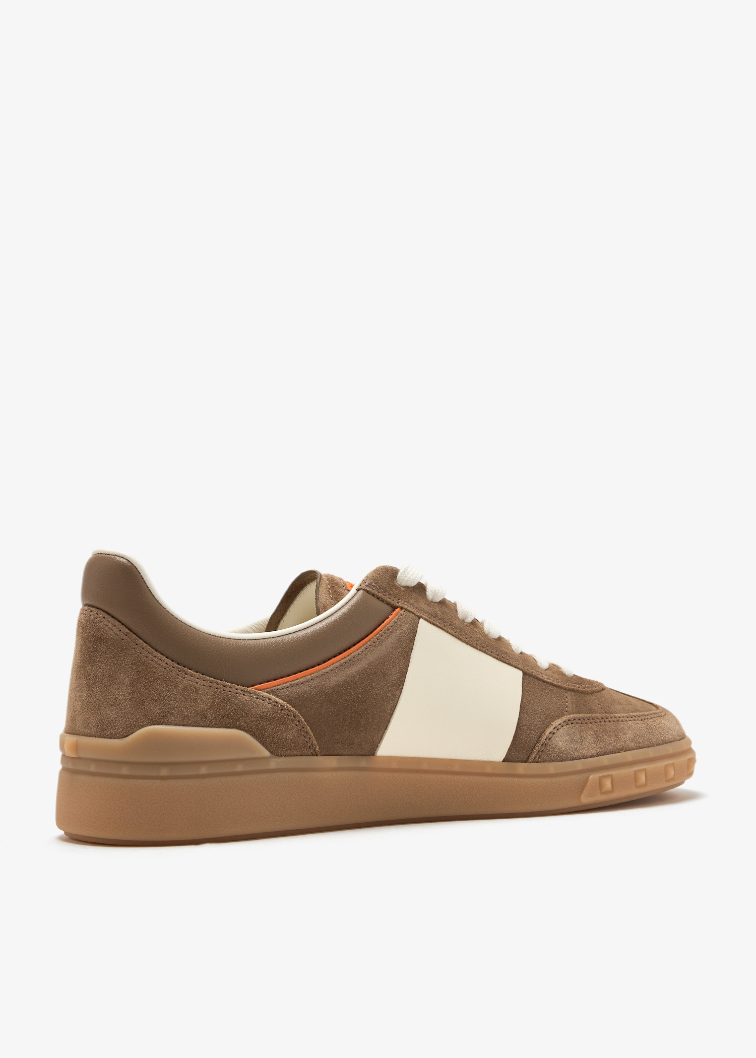 国内発送★VALENTINO★Upvillage スニーカー Valentino UPVILLAGE LOW TOP SNEAKER IN SPLIT LEATHER AND