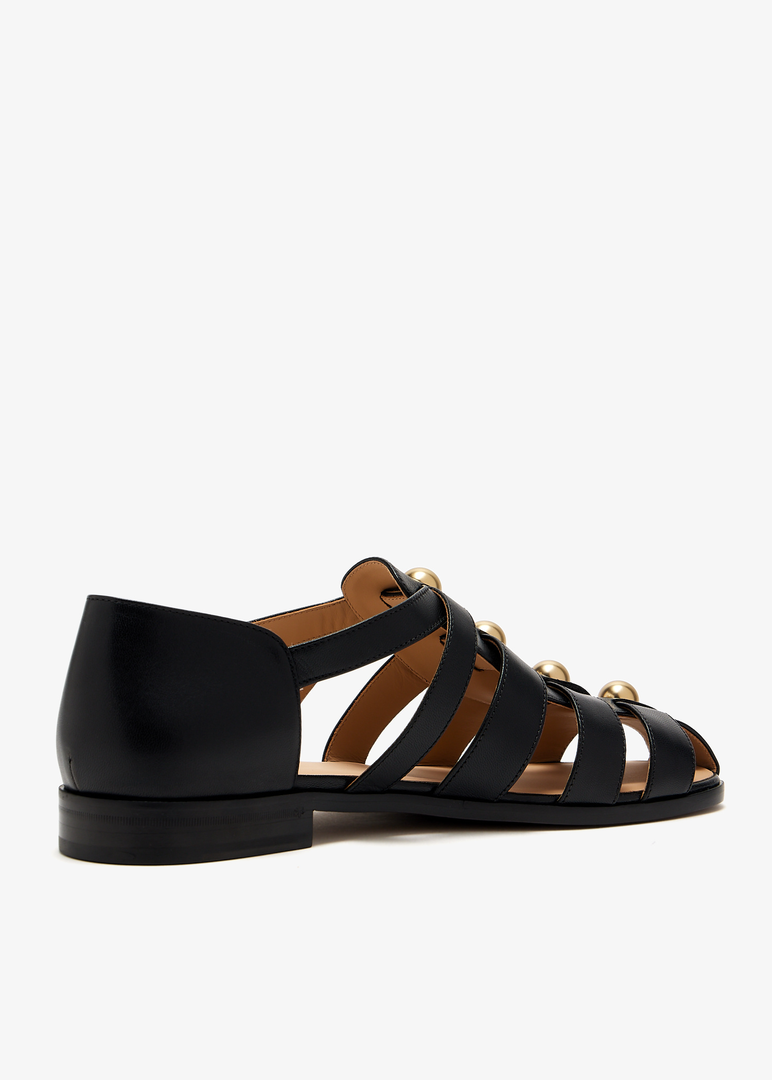 Valentino Garavani Studshield sandals for Men - Black in UAE