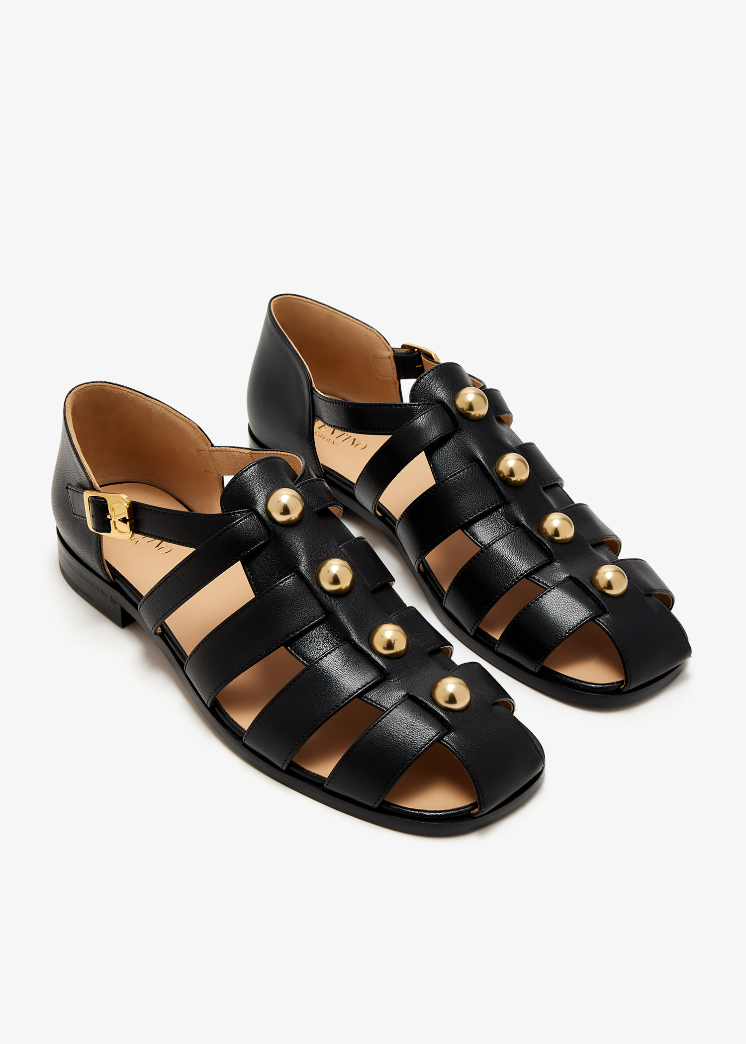 【関税＆送料込み】VALENTINO GARAVANI Sandals Valentino Garavani Rockstud sandals for Women - Silver in