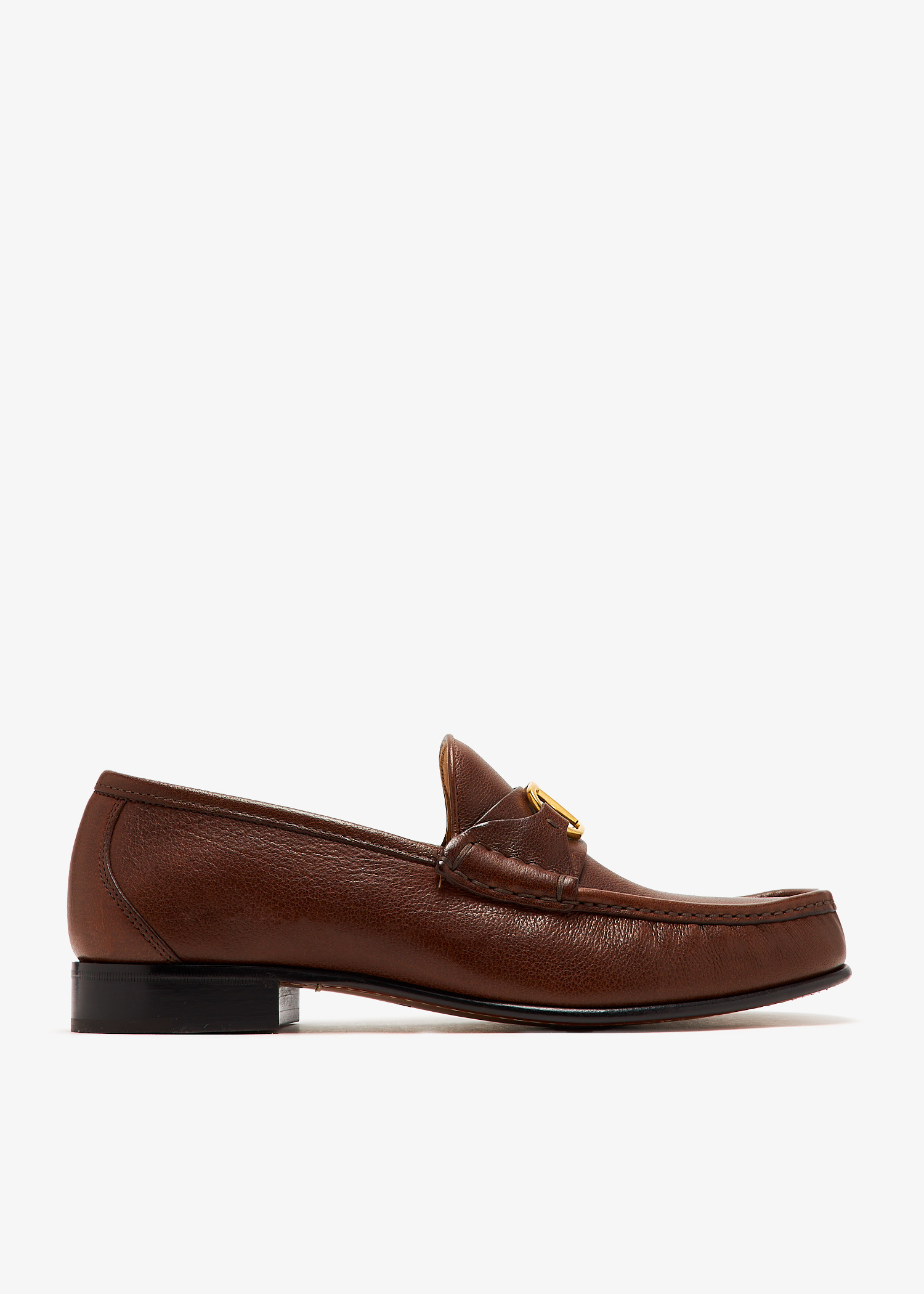Valentino Garavani VLogo Signature loafers for Men - Brown