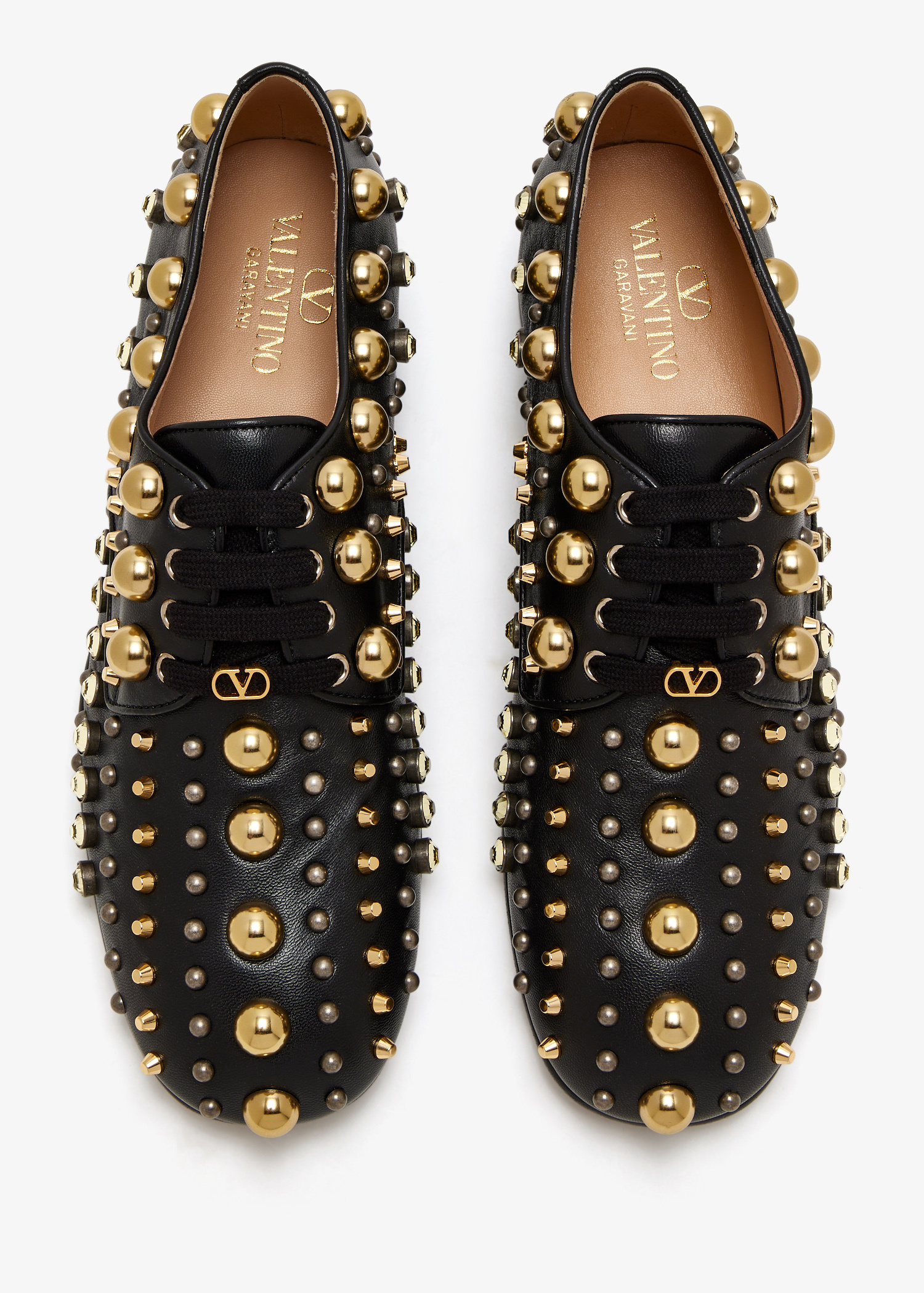 Valentino Garavani MJ Blues derby shoes for Men - Black in