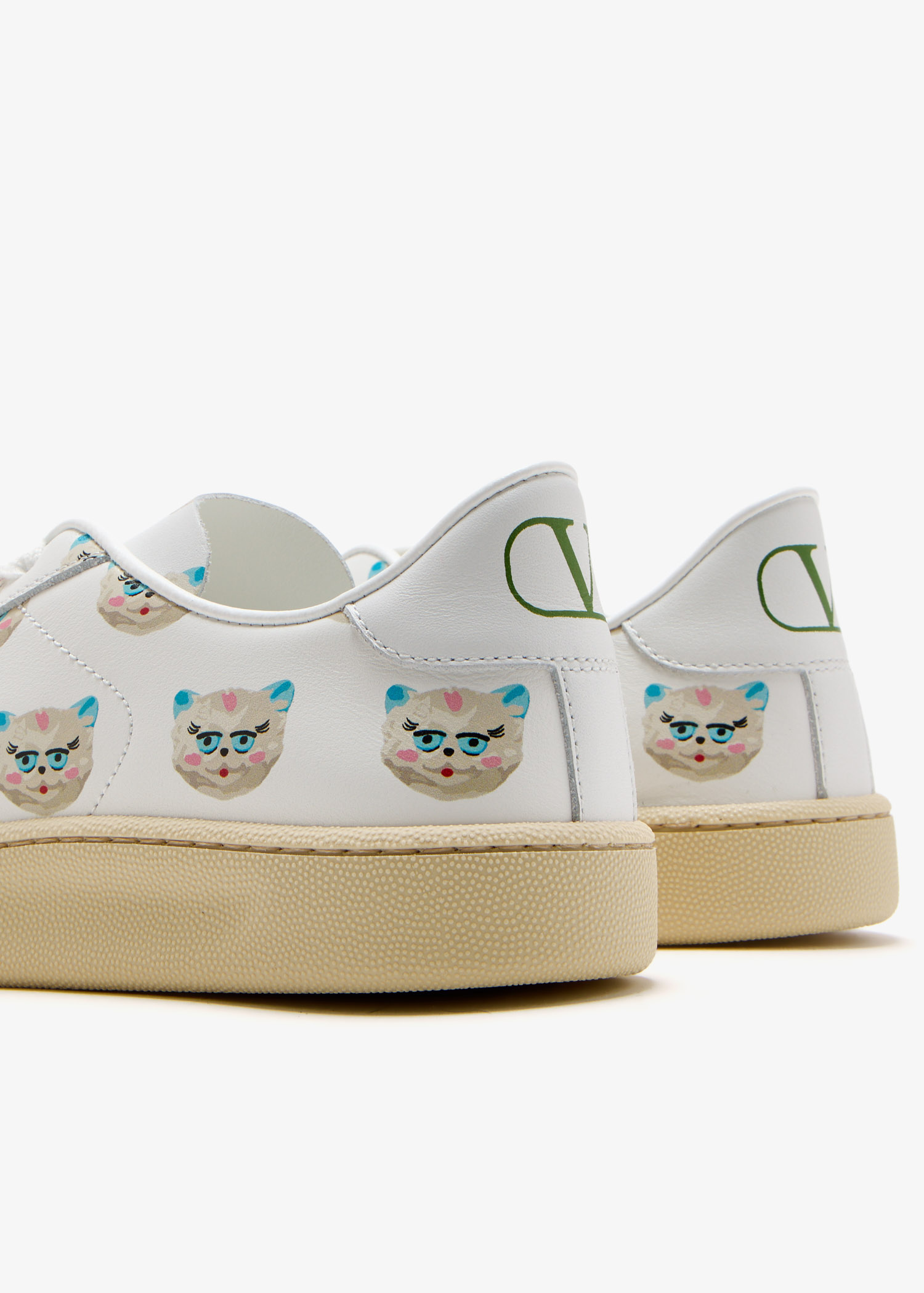 スニーカー ROYCO SNEAKERS IN LE CHAT DE LA MAISON NAPPA Valentino Garavani Royco Le Chat De La Maison sneakers for