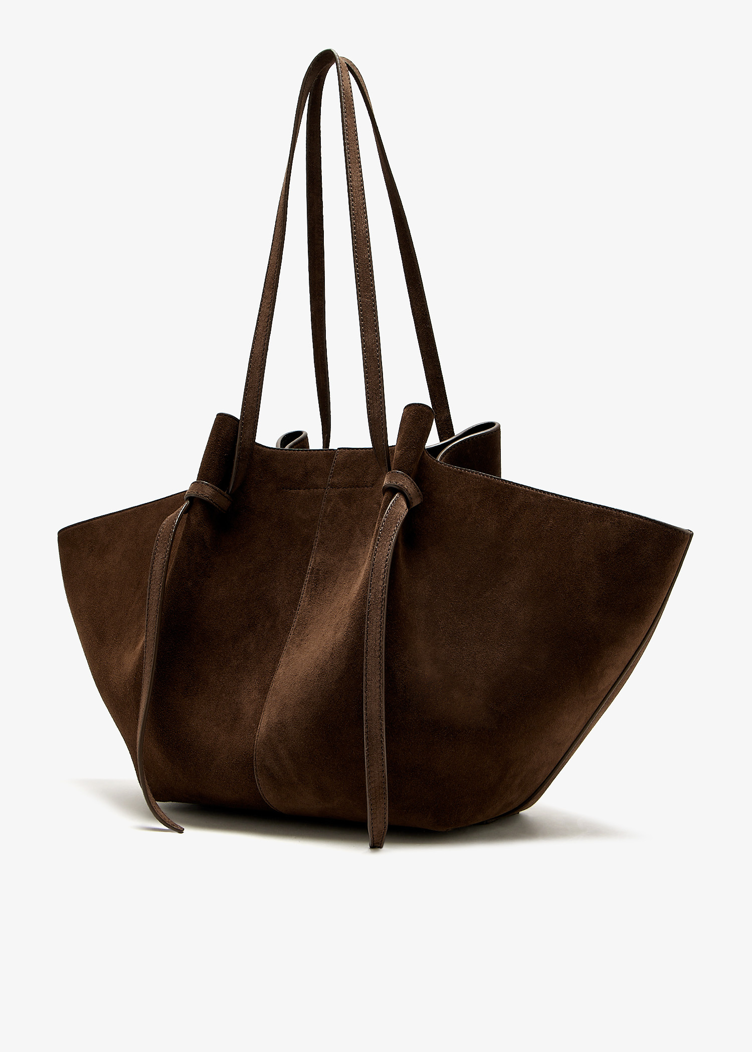 Yuzefi Large Mochi tote bag for Women - Brown in UAE | Level Shoes